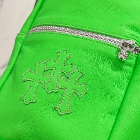 CHROME HEARTS TAKAMINI 3 Cemetery Cross Patch Leather Shoulder Bag クロムハーツ タカミニ 3セメタリークロスパッチ レザーショルダーバッグ