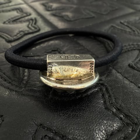 CHROME HEARTS CROSS BALL HAIR BAND クロムハーツ クロスボール ヘア