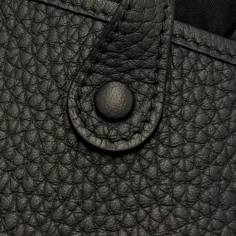 HERMES Evelyn Amazon TPM "Noir" K刻印 エルメス エブリン アマゾン TPM "ノワール" レザーショルダーバッグ K刻印