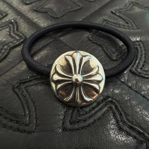 CHROME HEARTS CROSS BALL HAIR BAND クロムハーツ クロスボール ヘアバンド