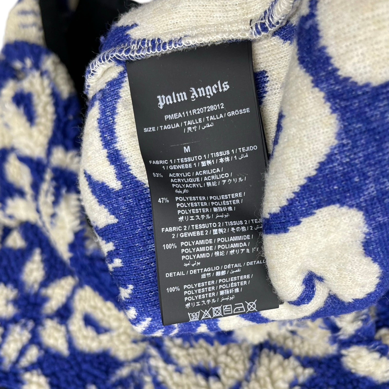 Palm Angels 2021AW Hawaian Pile Jacket PMEA111R20728012 Size M