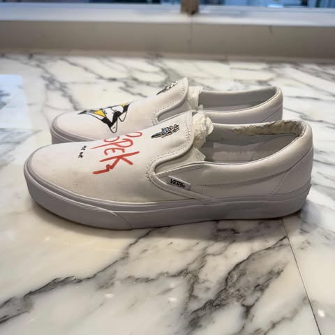 CHROME HEARTS × VANS MATTY BOY MOTION Custom Slip On Size 28.0cm クロムハーツ×バンズ マティボーイ モーション カスタム スリッポン サイズ28.0cm