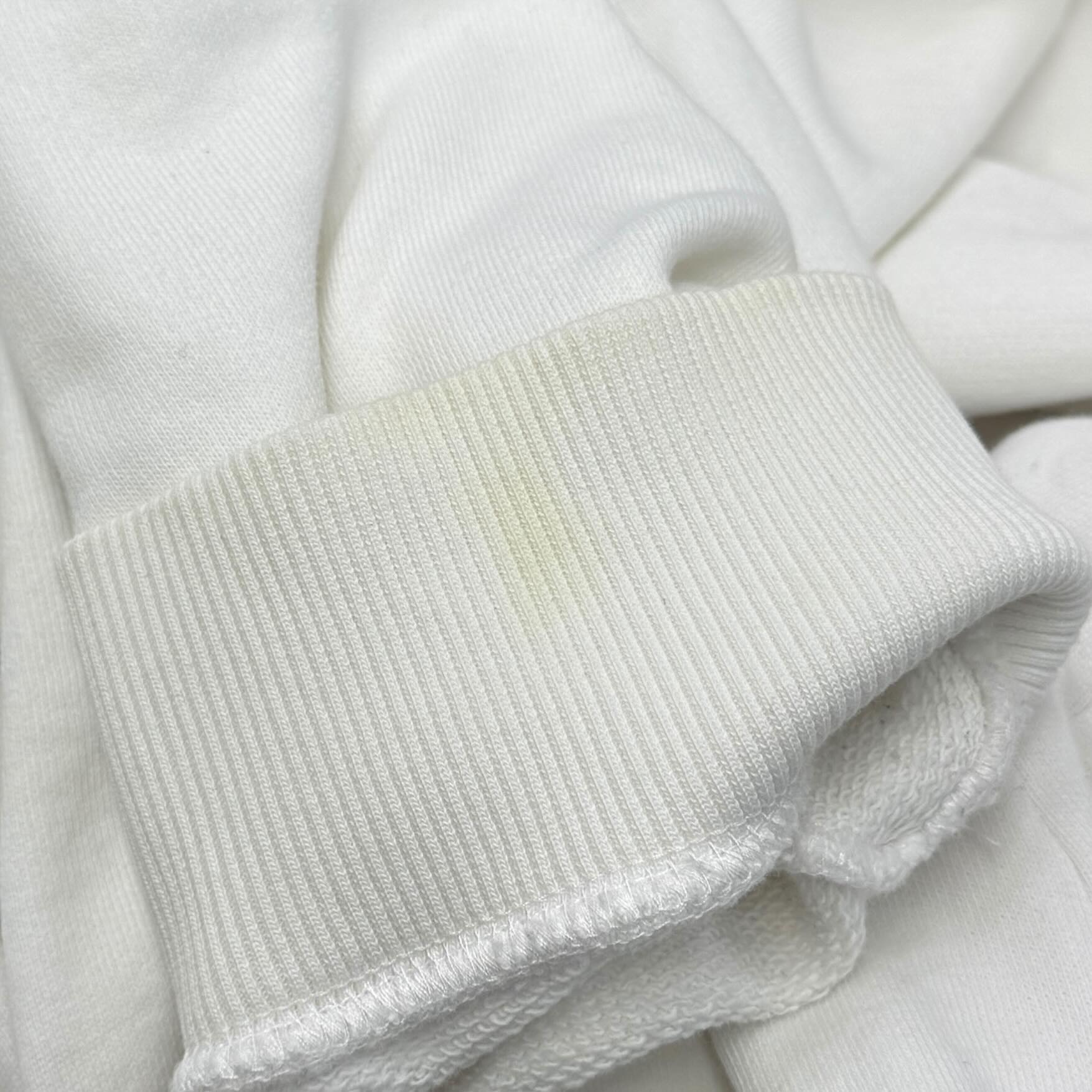 SAINT LAURENT PARIS 2017SS French Terry Signature Crop Pullover Hoodie 464581 YB1EO Size M サンローランパリ フレンチテリー シグネチャークロップ プルオーバーパーカー サイズM