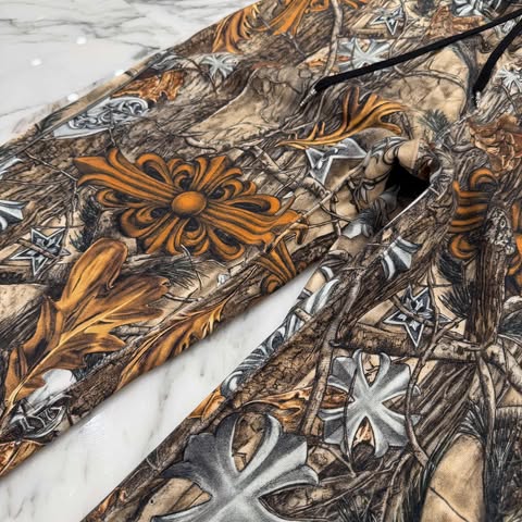 CHROME HEARTS × NIKE × Drake NOCTA 2026SS Camo Horseshoe Sweat Long Pants Size L クロムハーツ×ナイキ×ドレイク ノクタ カモホースシュースウェット パンツ サイズL