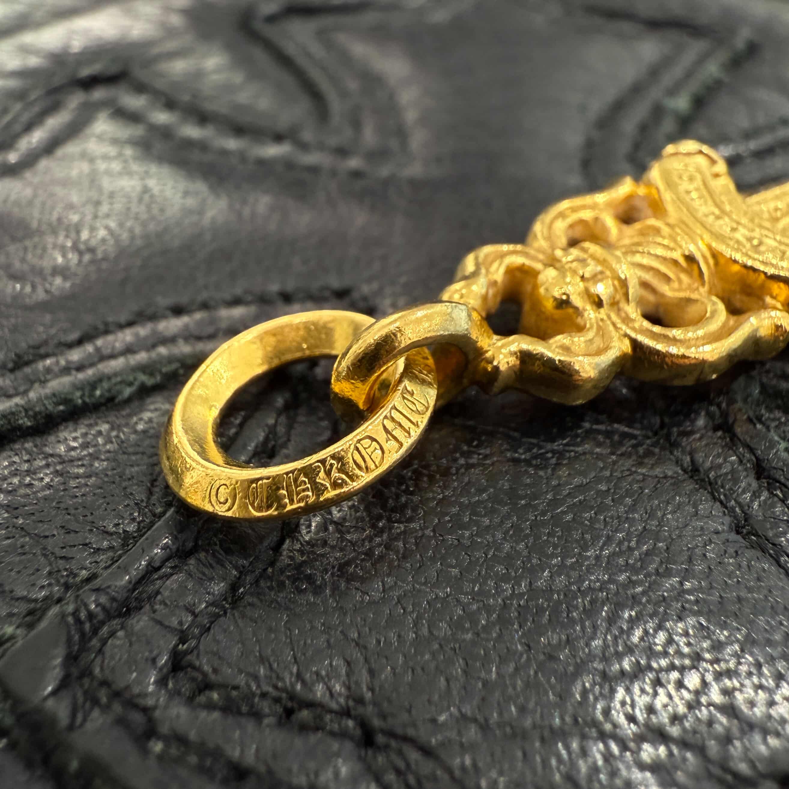 CHROME HEARTS 22K #5 Dagger Charm Pendant Top クロムハーツ 22K #5 ダガーチャーム ペンダントトップ