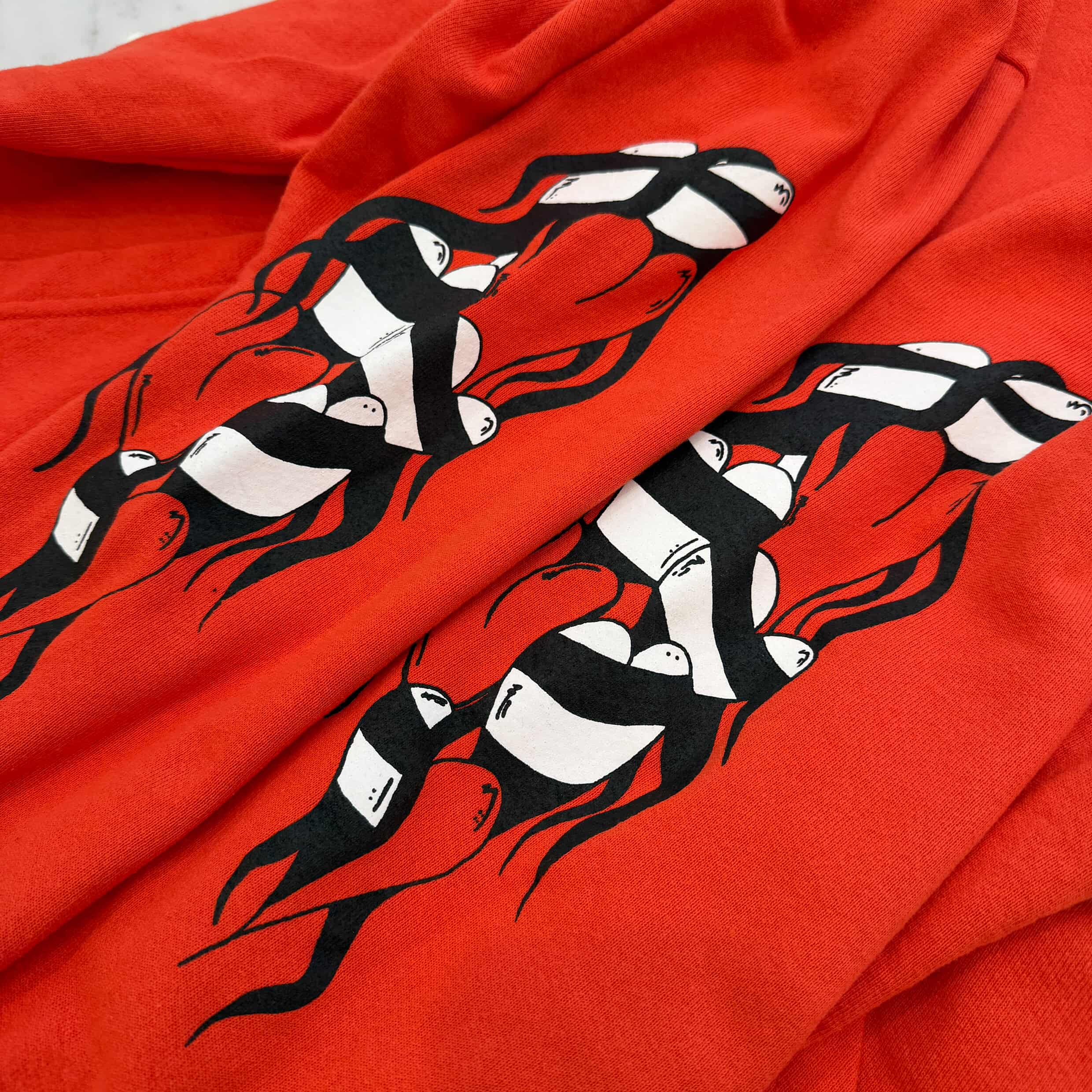 CHROME HEARTS × MATTY BOY 2023SS Sadistic Lipstick Pullover Hoodie Size L クロムハーツ × マッティボーイ サディスティック リップスティック プルオーバーフーディ サイズL