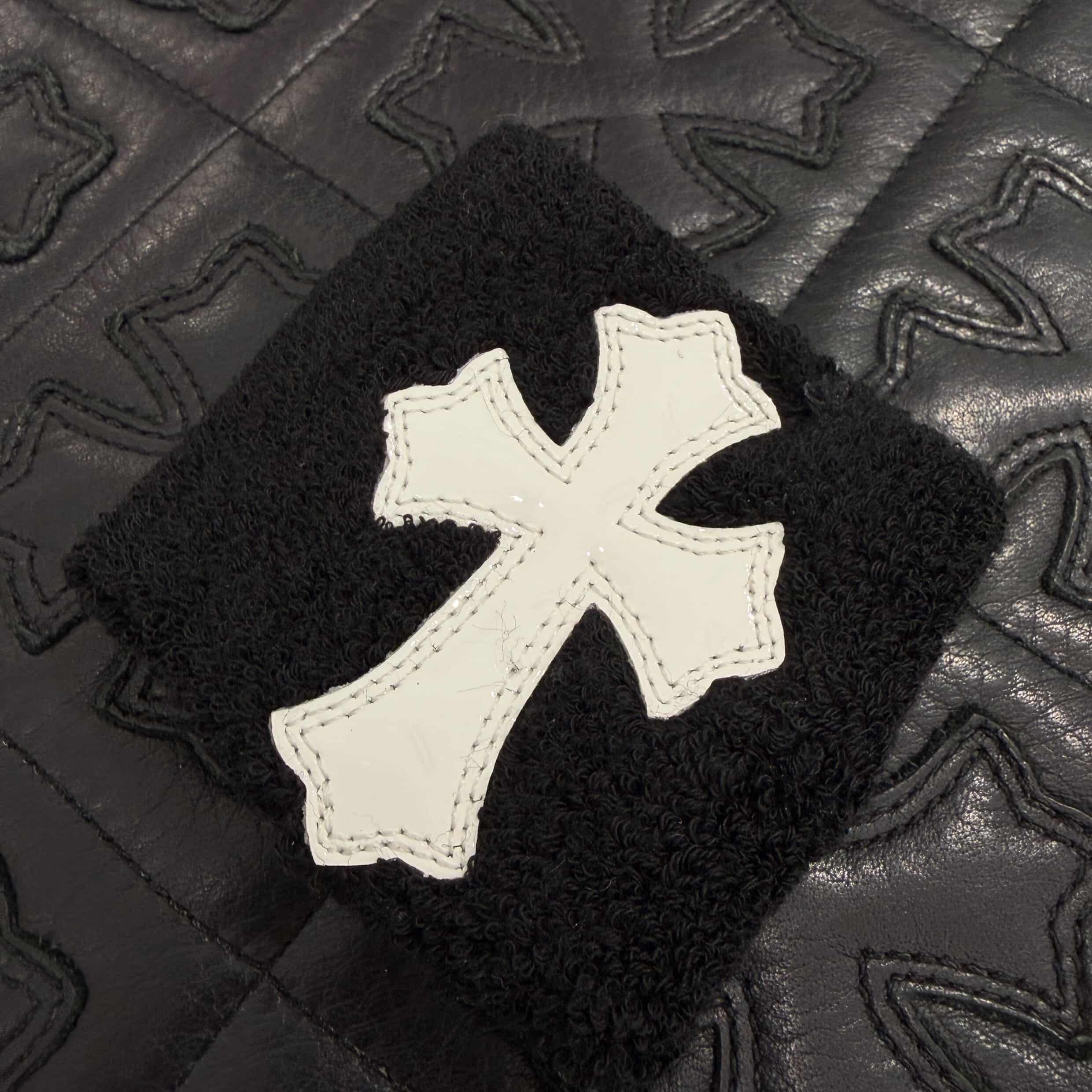 CHROME HEARTS Patent Leather Cross Patch Wrist Band Size ONE SIZE（7cm）クロムハーツ パテントレザー クロスパッチ リストバンド サイズONE SIZE（7cm）