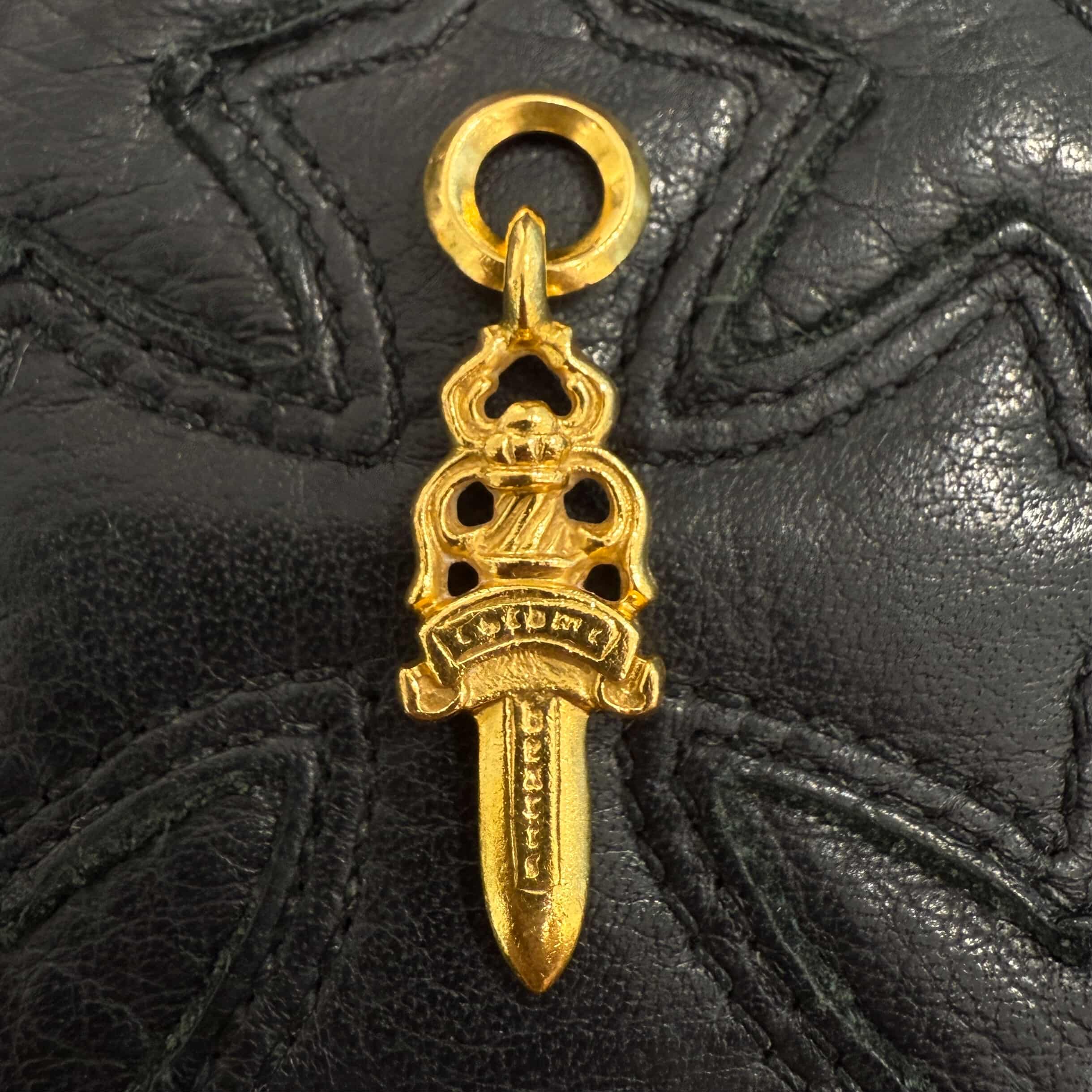 CHROME HEARTS 22K #5 Dagger Charm Pendant Top クロムハーツ 22K #5 ダガーチャーム ペンダントトップ