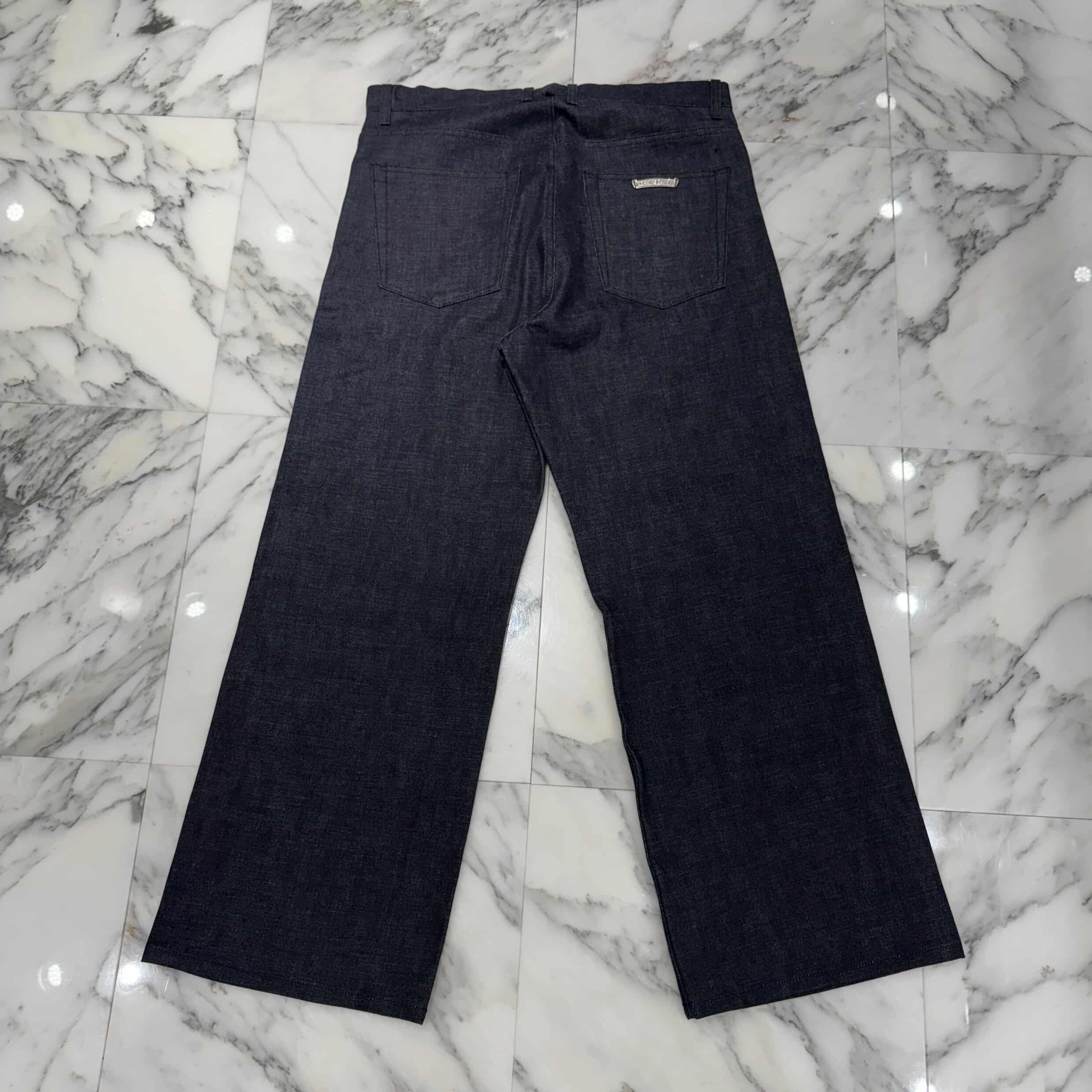 CHROME HEARTS KS FIT Cross Ball Button Denim Pants Size 34 クロムハーツ KSフィット クロスボールボタン デニムパンツ サイズ34