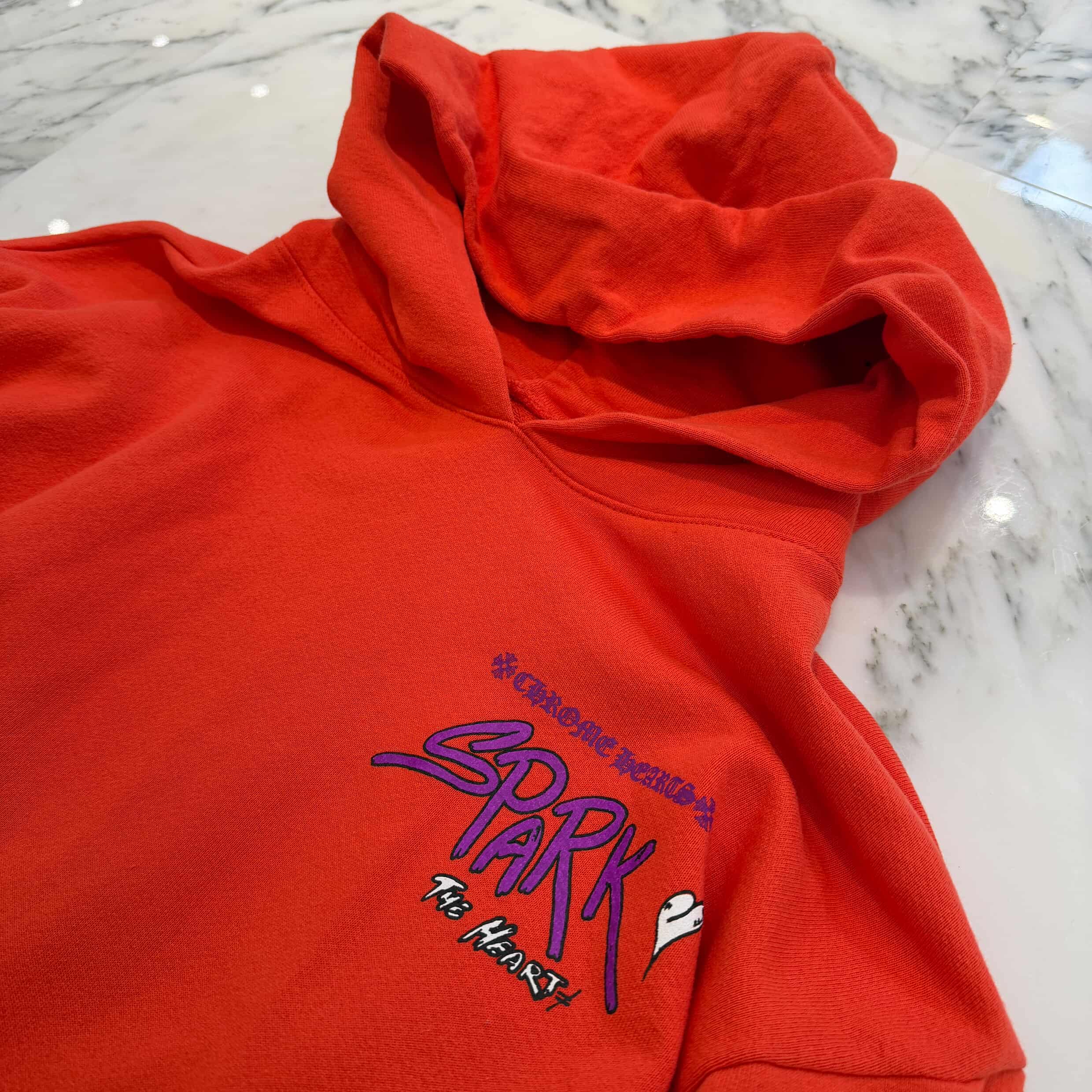 CHROME HEARTS × MATTY BOY 2023SS Sadistic Lipstick Pullover Hoodie Size L クロムハーツ × マッティボーイ サディスティック リップスティック プルオーバーフーディ サイズL