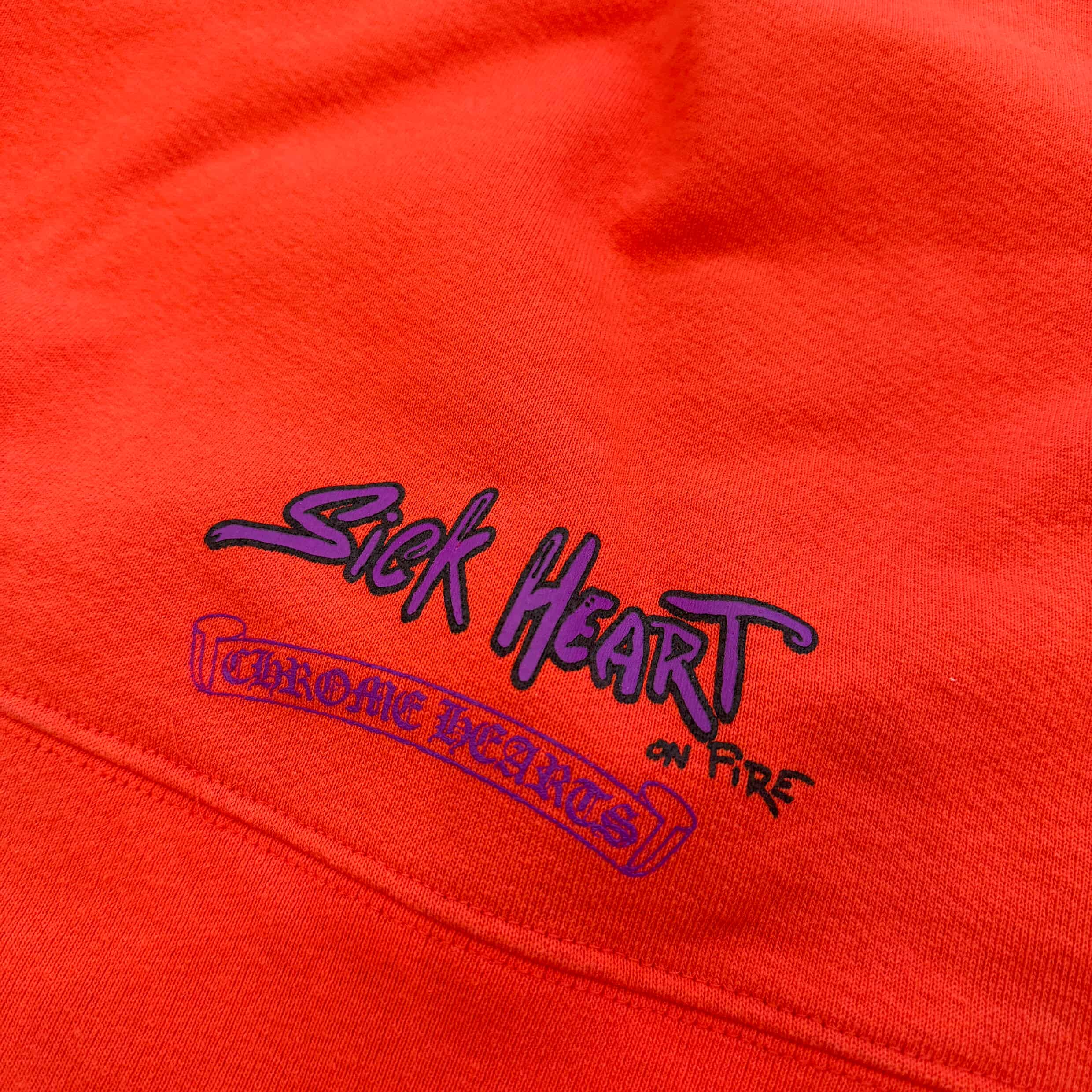 CHROME HEARTS × MATTY BOY 2023SS Sadistic Lipstick Pullover Hoodie Size L クロムハーツ × マッティボーイ サディスティック リップスティック プルオーバーフーディ サイズL