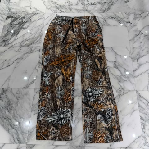 CHROME HEARTS × NIKE × Drake NOCTA 2026SS Camo Horseshoe Sweat Long Pants Size L クロムハーツ×ナイキ×ドレイク ノクタ カモホースシュースウェット パンツ サイズL