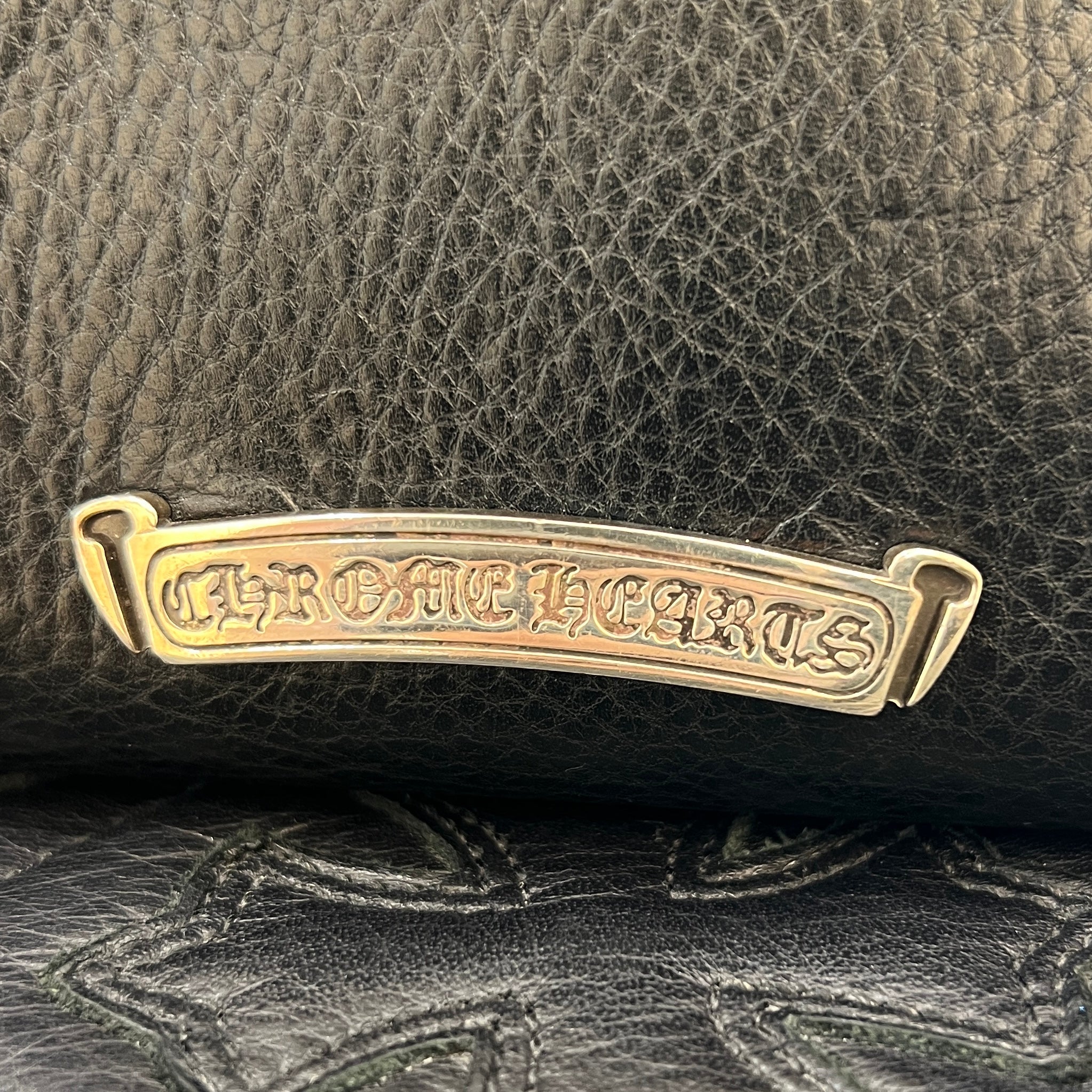 CHROME HEARTS Wave Mini Cross Ball Wallet クロムハーツ ウェーブ ミニ クロスボール ウォレット