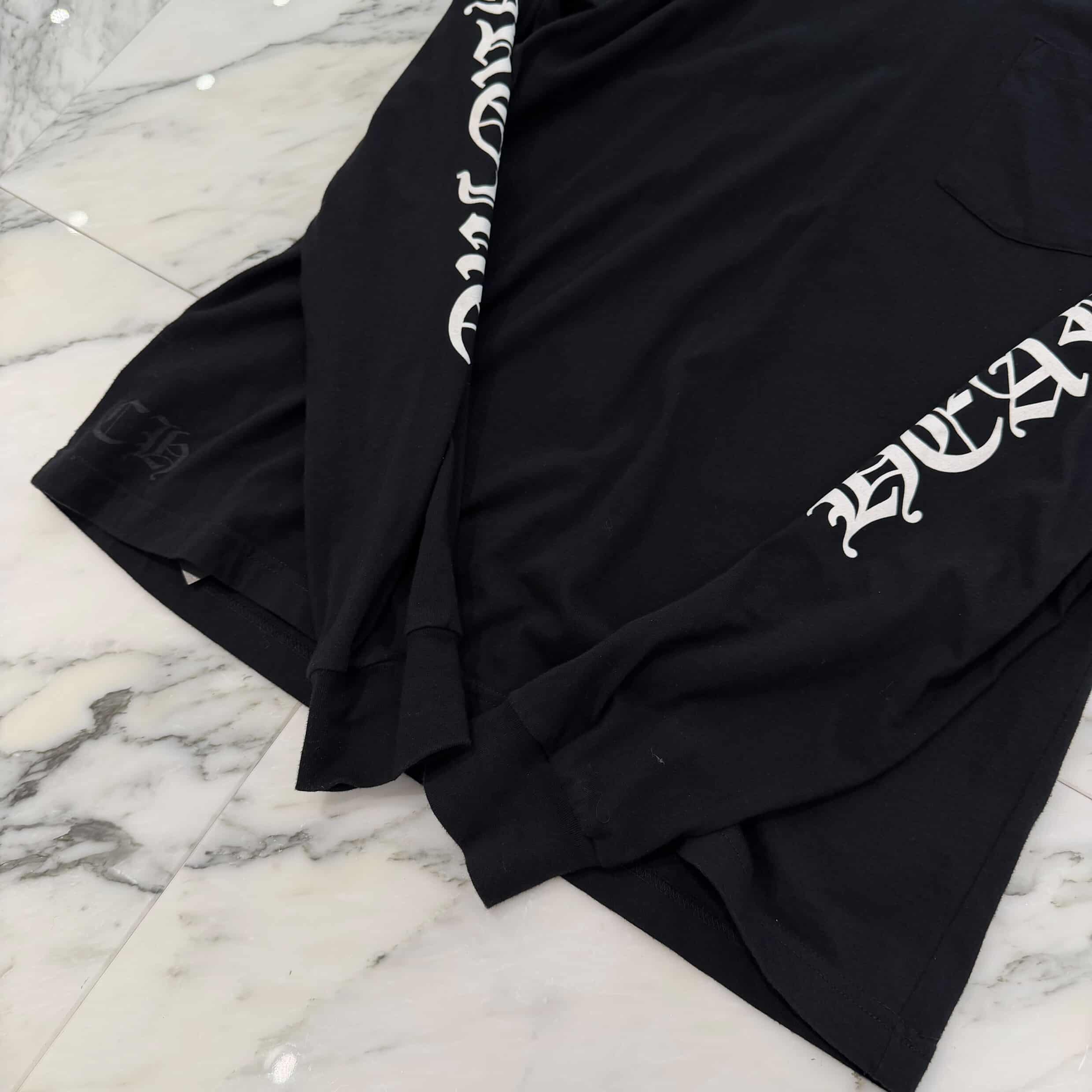 CHROME HEARTS Neck Logo Long Sleeve Tee Size XL クロムハーツ ネックロゴ ロングスリーブ Tシャツ サイズXL