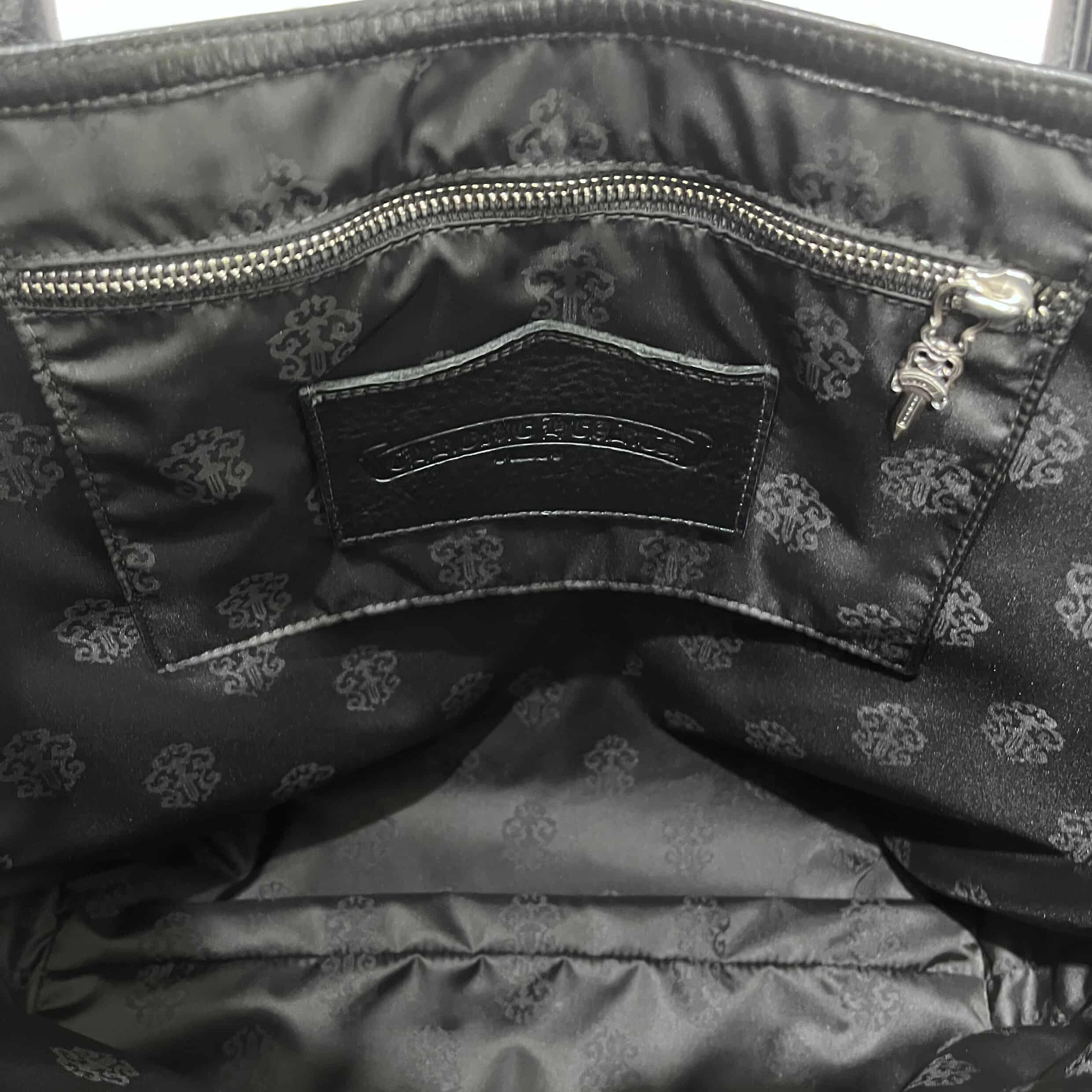CHROME HEARTS 1 Cross Leather Patch FS Tote Bag クロムハーツ 1クロス レザーパッチ FS トートバッグ