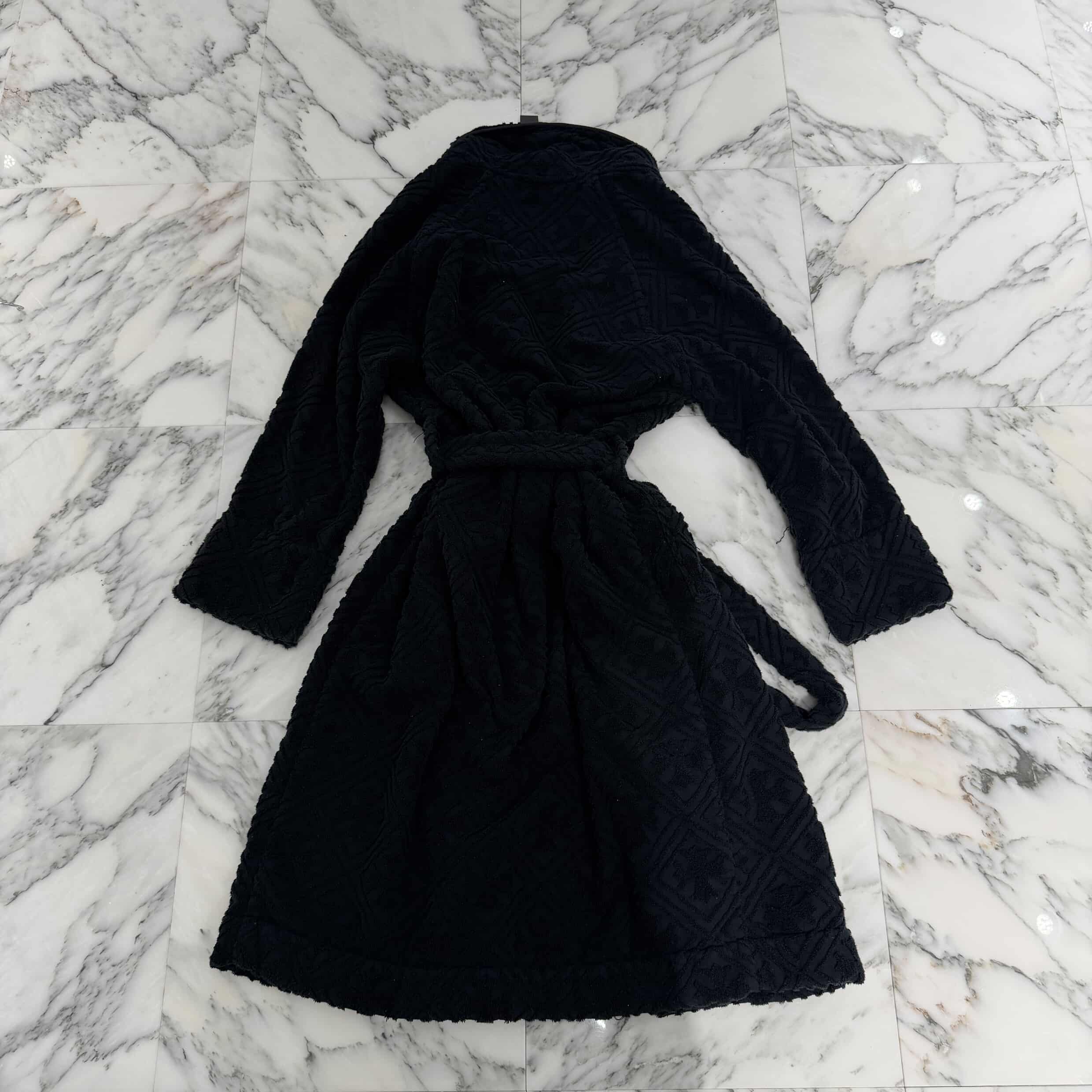 CHROME HEARTS Y NOT CH Plus Pattern Pile Bathrobe Size S/M クロムハーツ ワイノット CHプラス総柄 パイル地 バスローブ サイズS/M