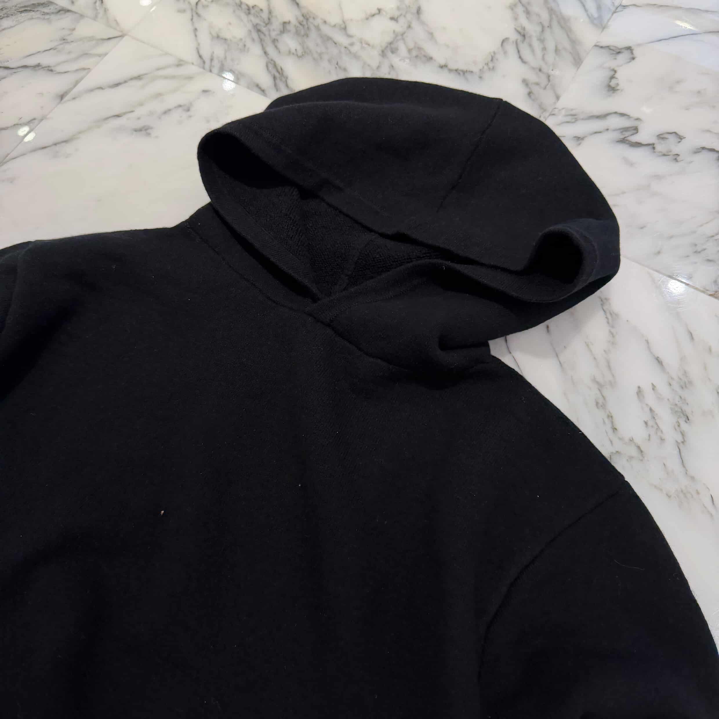 CHROME HEARTS Y NOT Floral Cross Embroidery Cashmere Knit Pullover Hoodie Size XL クロムハーツ ワイノット フローラルクロス刺繍 カシミヤニット プルオーバー フーディ サイズXL
