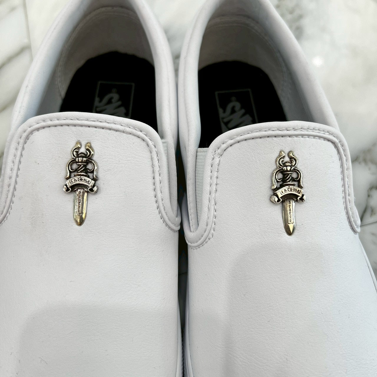 CHROME HEARTS × VANS Custom Classic Slip On Size 28.0cm クロムハーツ×バンズ カスタム クラッシックスリッポン サイズ28.0cm