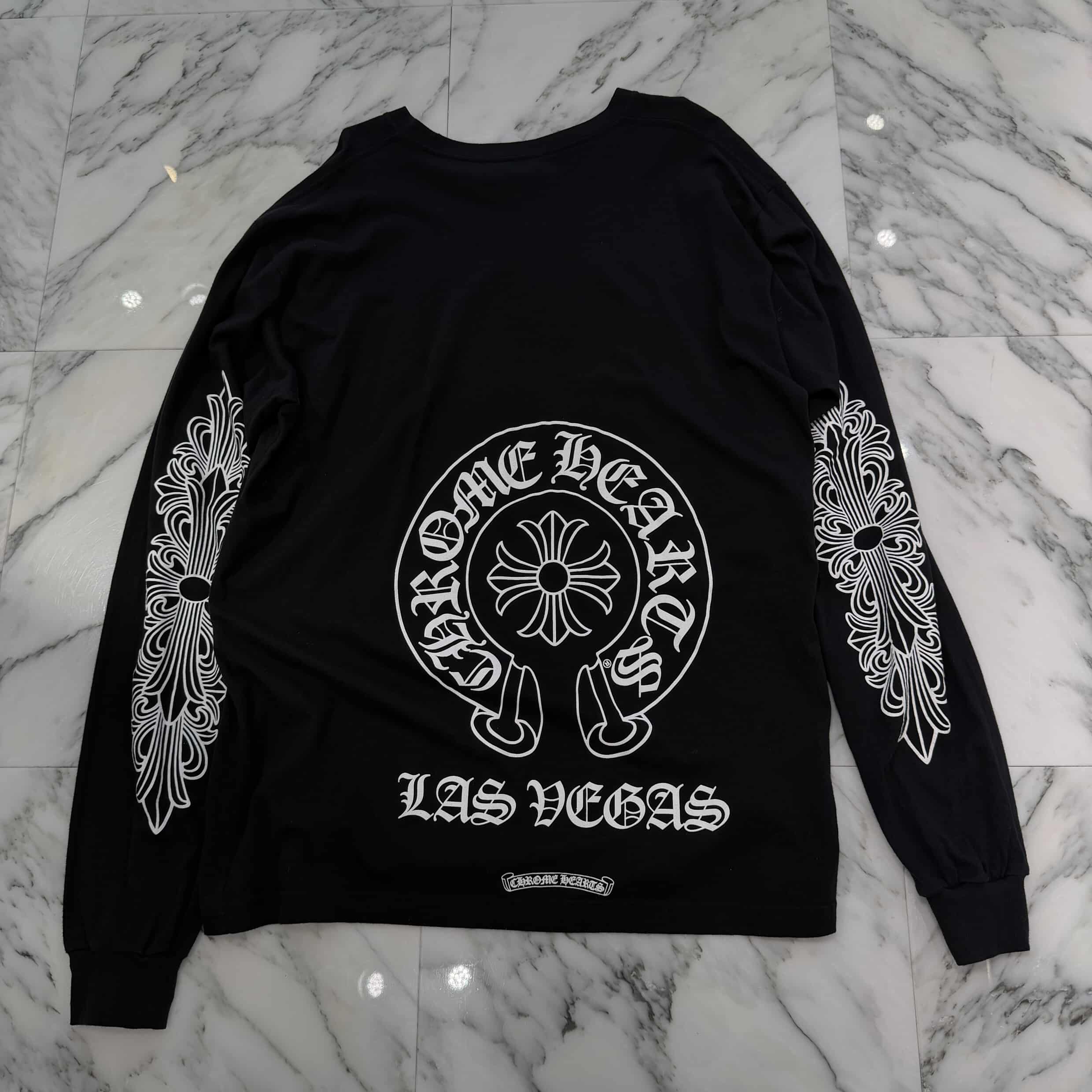 CHROME HEARTS Las Vegas Limited Horseshoe Long Sleeve Tee Size XXL クロムハーツ ラスベガス限定 ホースシュー ロングスリーブ Tシャツ サイズXXL