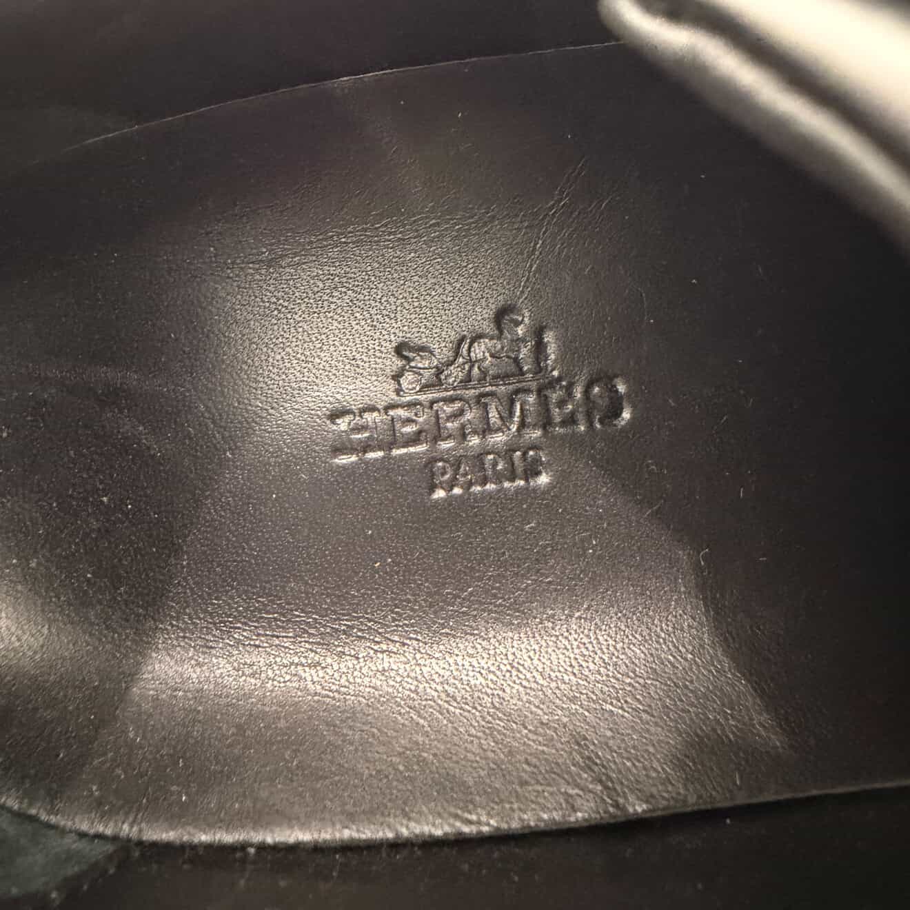 HERMES Sneakers "DAY" H212257Z 90340 Size 35 (22.0cm～22.5cm) エルメス スニーカー "デイ" ブラック×ホワイト サイズ35 (22.0cm～22.5cm)