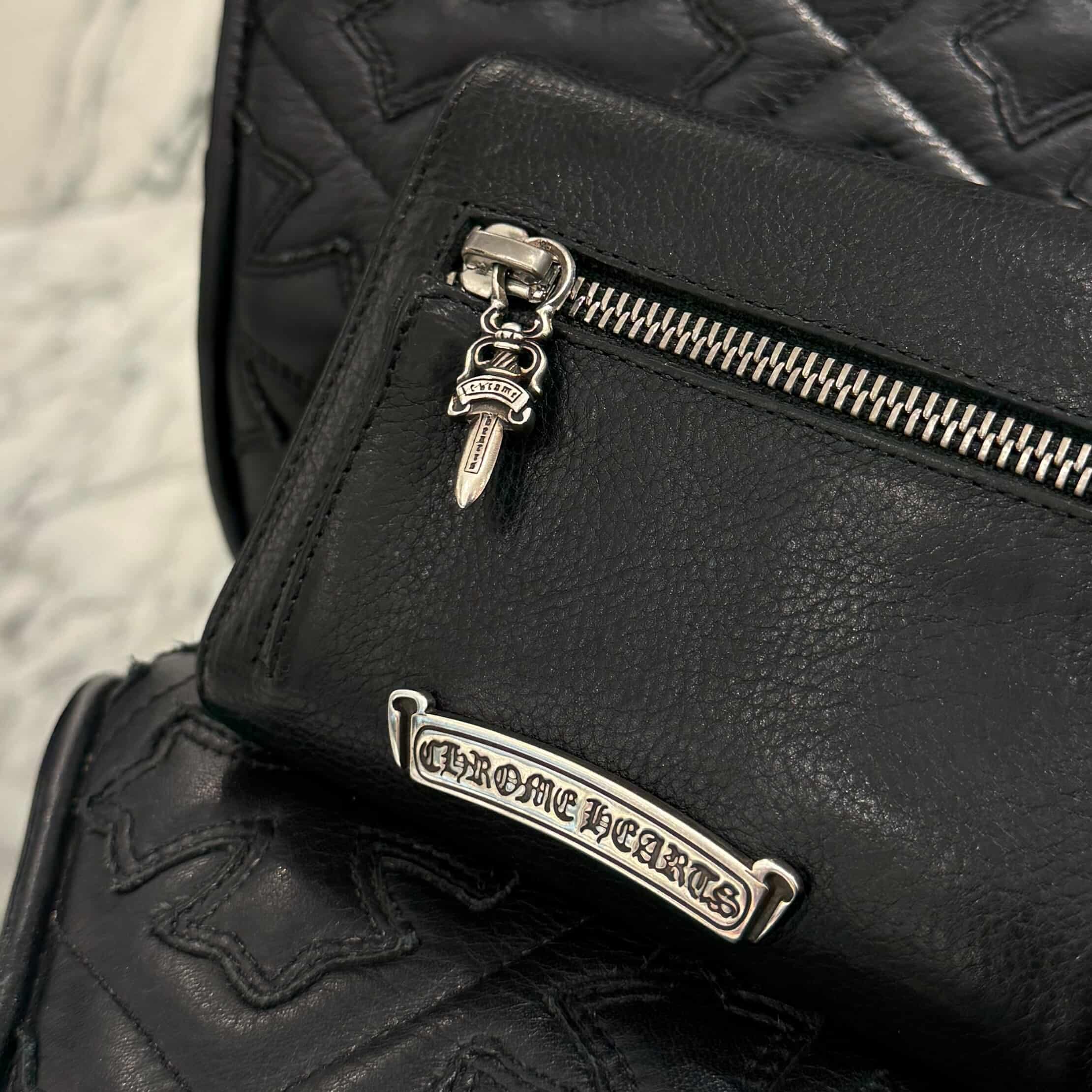 CHROME HEARTS Wave Mini Cross Ball Wallet クロムハーツ ウェーブ ミニ クロスボール ウォレット