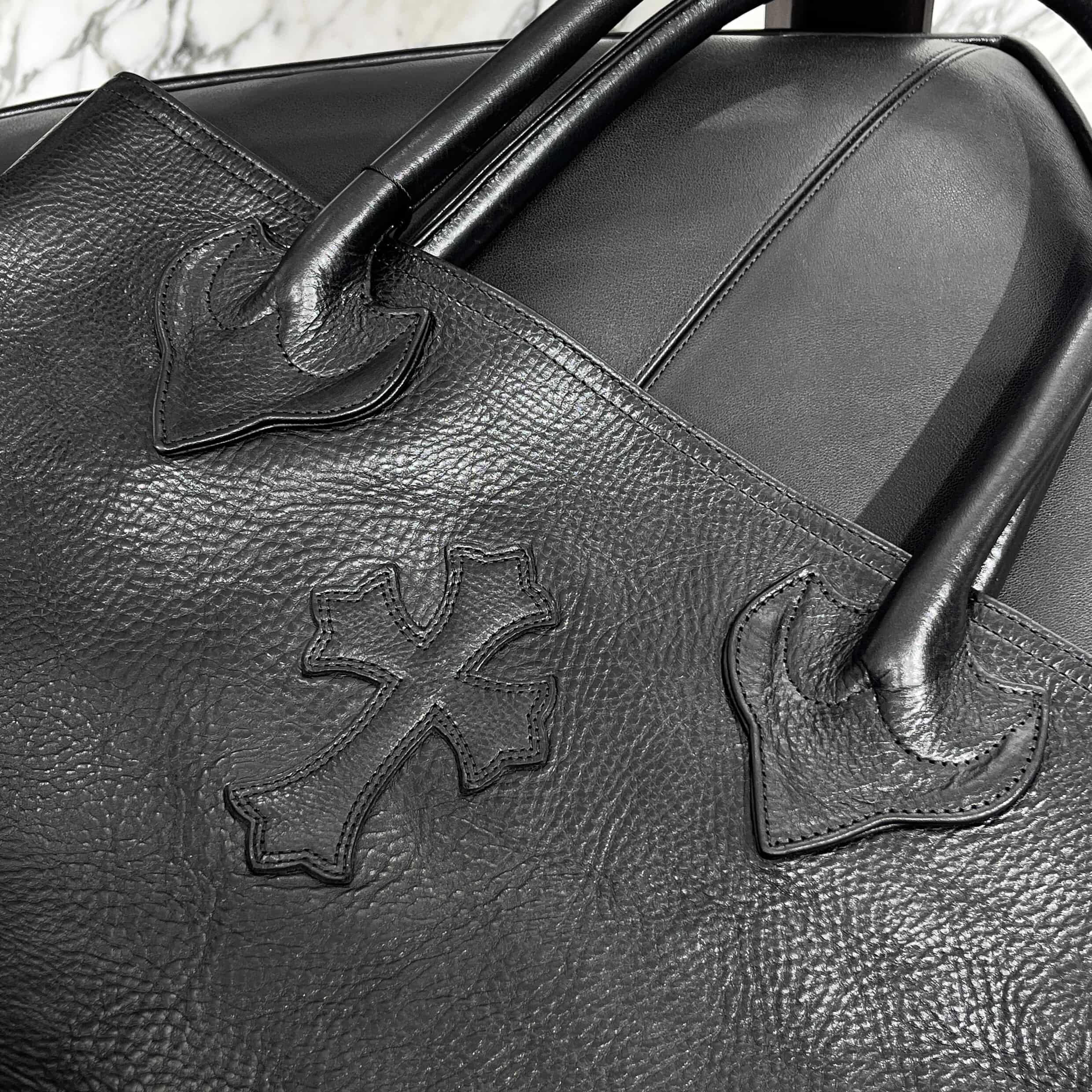 CHROME HEARTS 1 Cross Leather Patch FS Tote Bag クロムハーツ 1クロス レザーパッチ FS トートバッグ