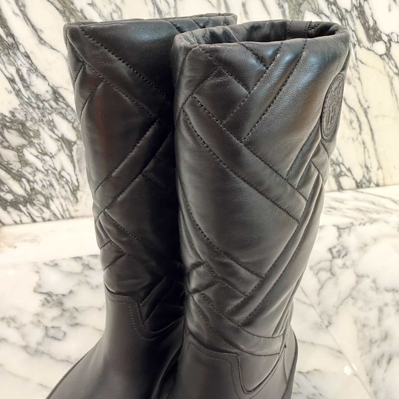 HERMES 2022AW Fuji Boots "Noir" H222048Z 02370 Size 35 (22.0cm～22.5cm) エルメス フジブーツ "ノワール" 35 (22.0cm～22.5cm)
