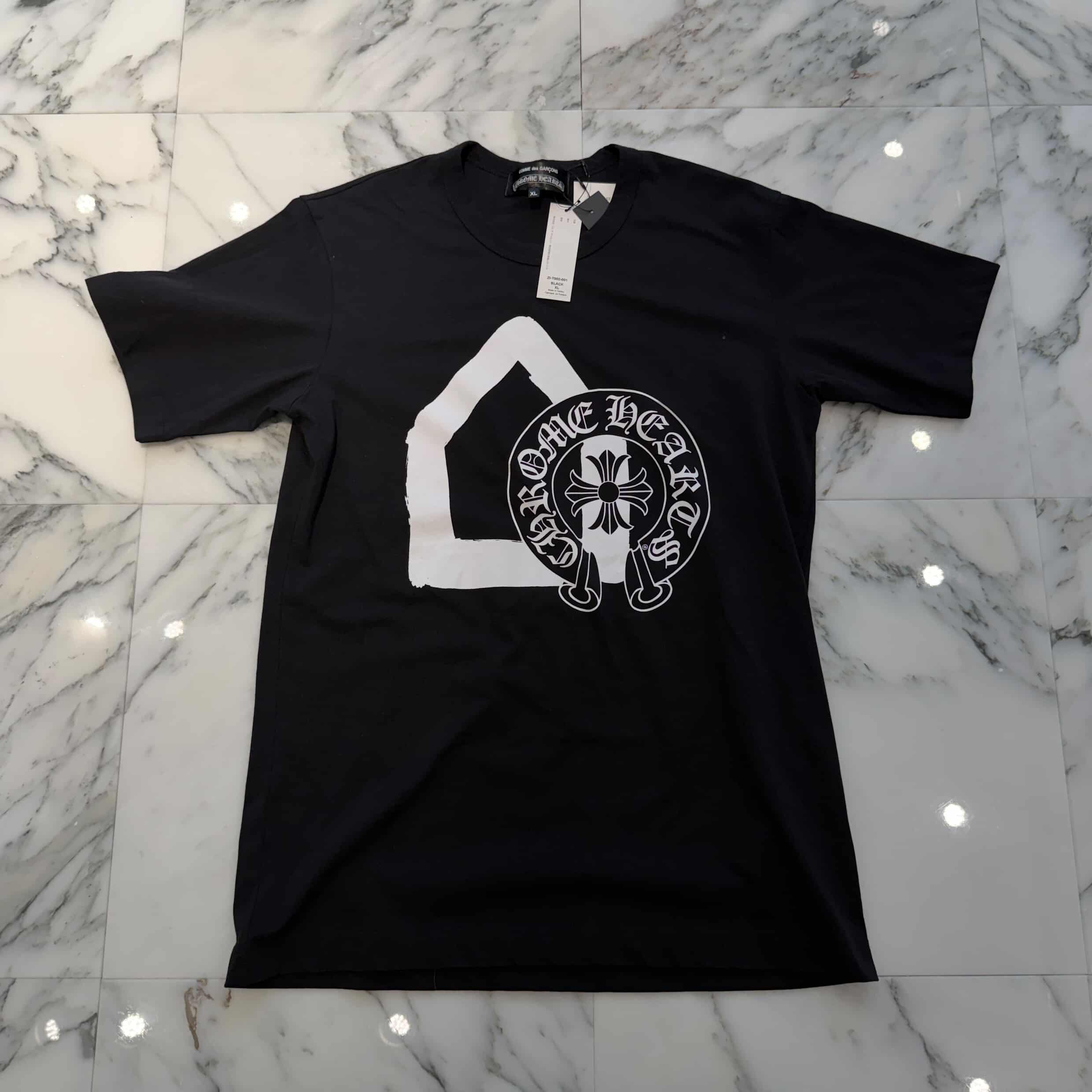 CHROME HEARTS × COMME des GARCONS Dover Street Market Tee Size XL