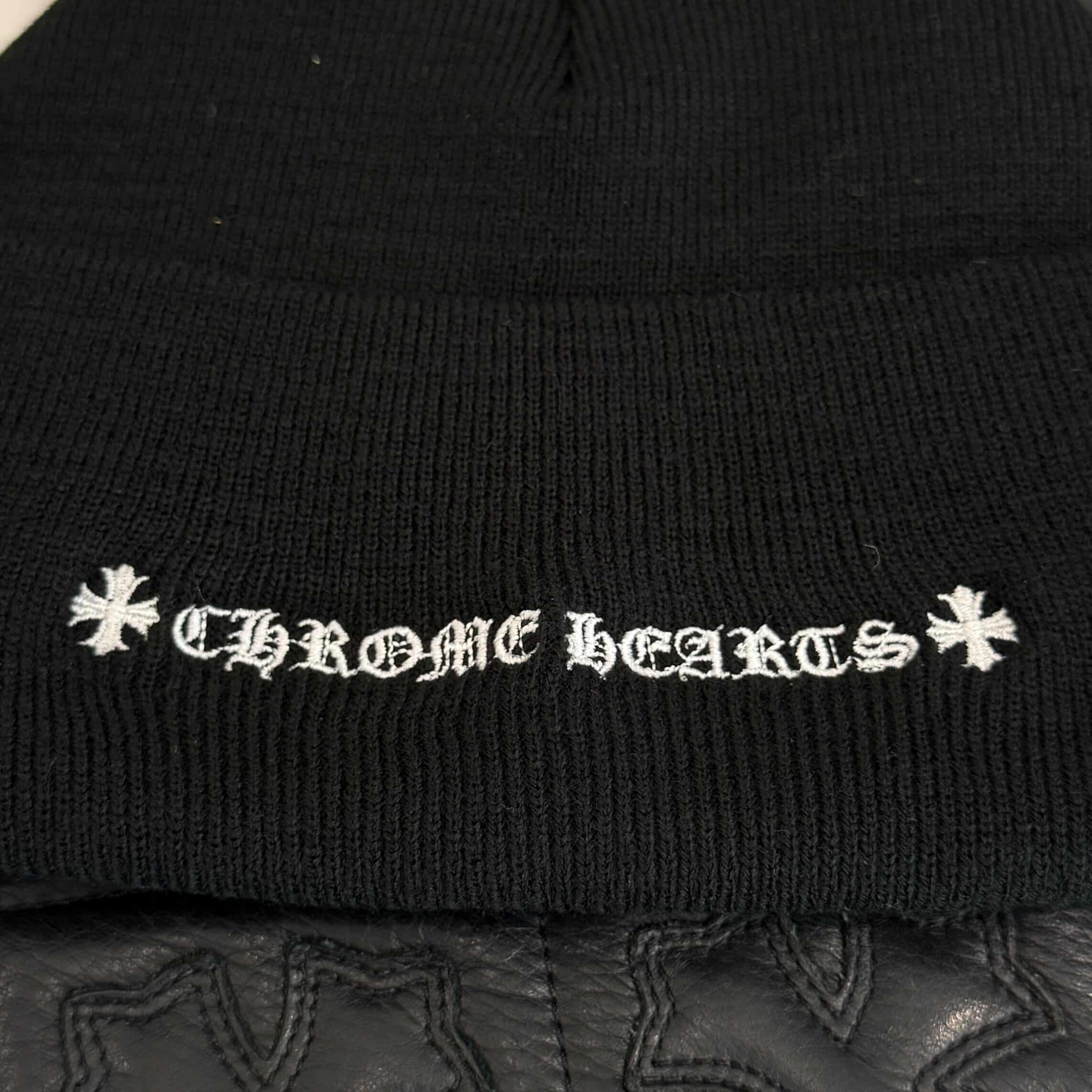 CHROME HEARTS CH Logo Embroidery Beanie Size ONE SIZE (22cm) クロムハーツ CHロゴ刺繍ビーニーサイズONE SIZE (22cm)