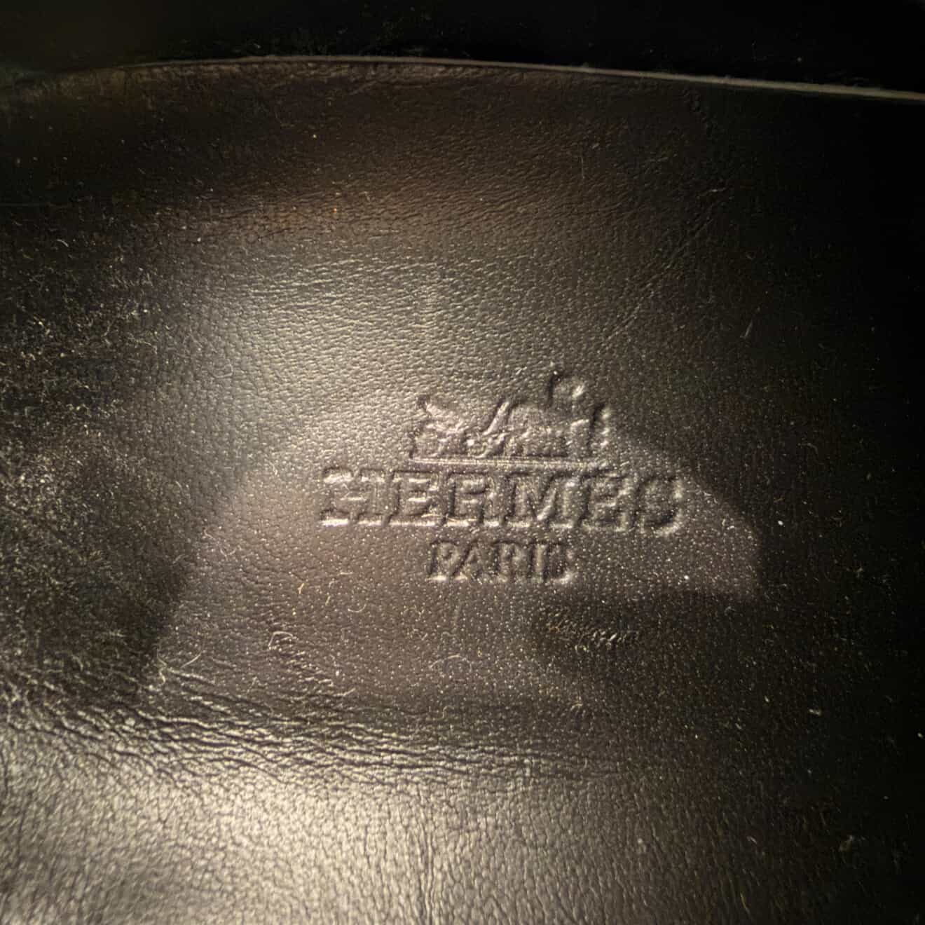 HERMES Sneakers "DAY" H212257Z 90340 Size 35 (22.0cm～22.5cm) エルメス スニーカー "デイ" ブラック×ホワイト サイズ35 (22.0cm～22.5cm)