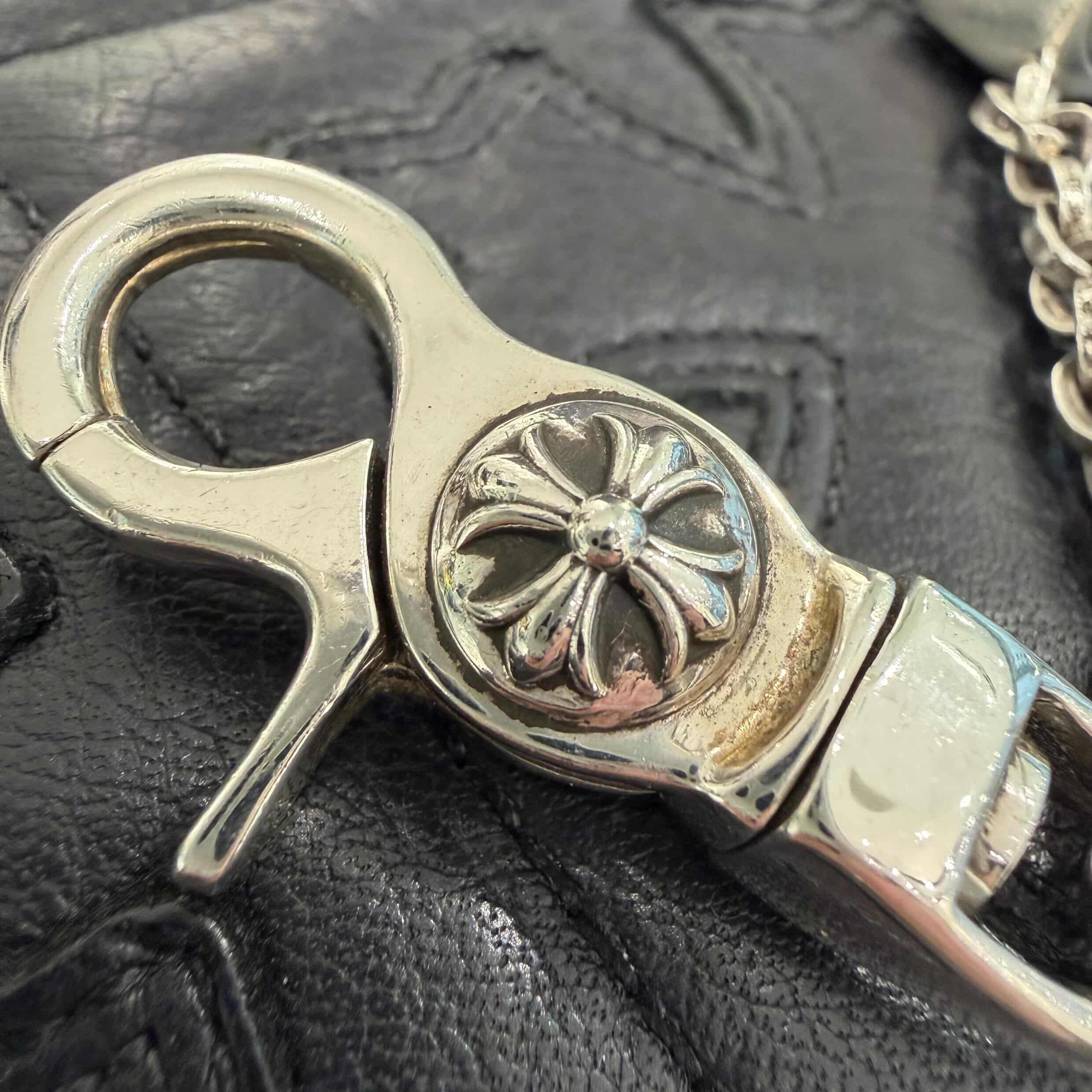 CHROME HEARTS Double Dice Key Chain クロムハーツ ダブルダイス キーチェーン