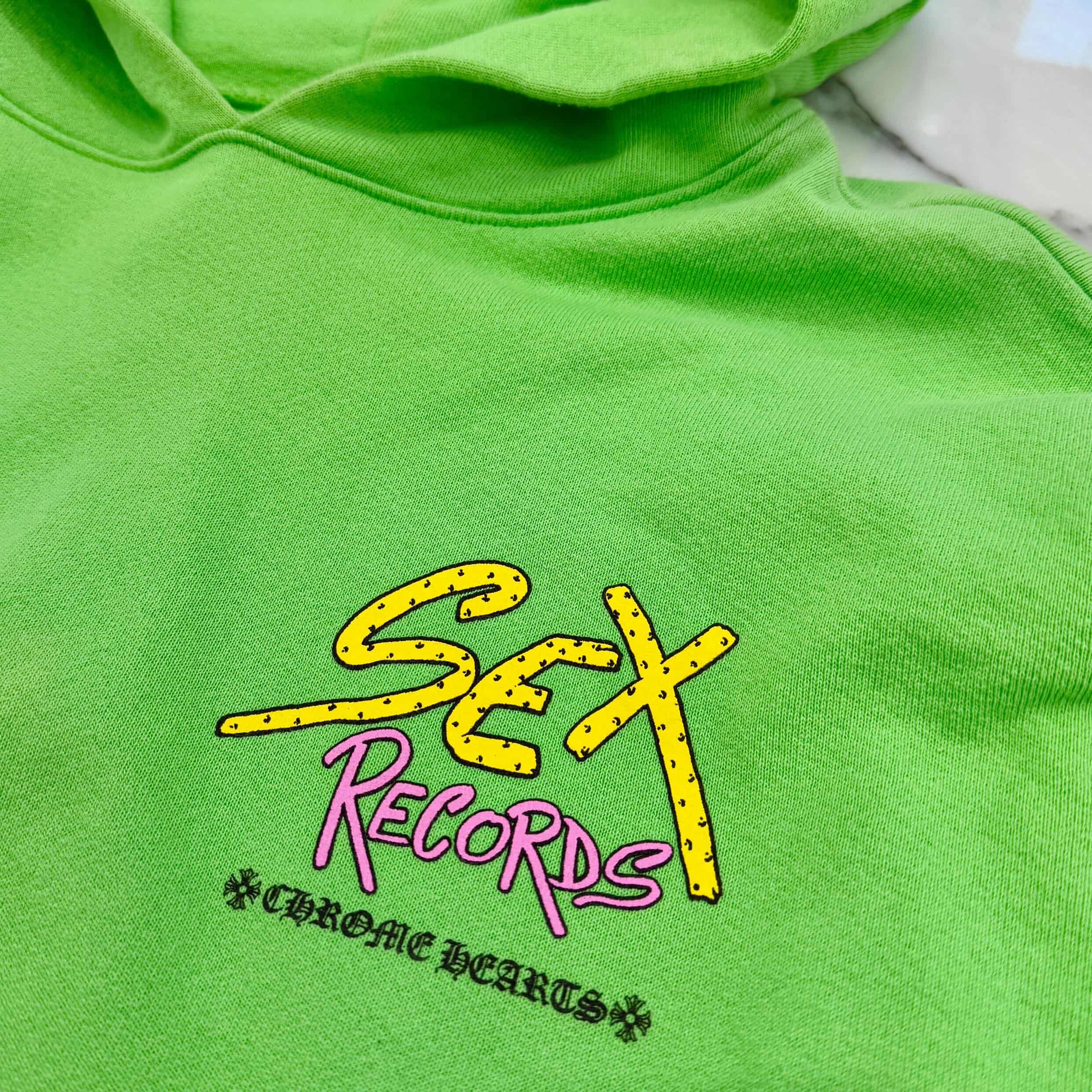 CHROME HEARTS × MATTY BOY 2021AW PPO SEXRCD Pullover Hoodie Size L