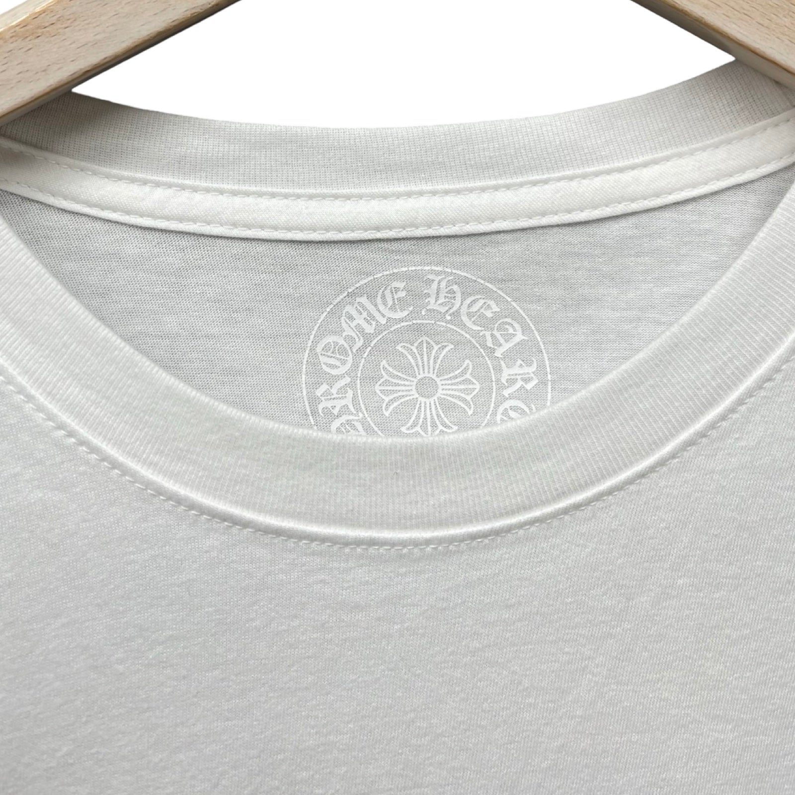 CHROME HEARTS King Taco 3 Cemetery Cross Long Sleeve Tee Size L