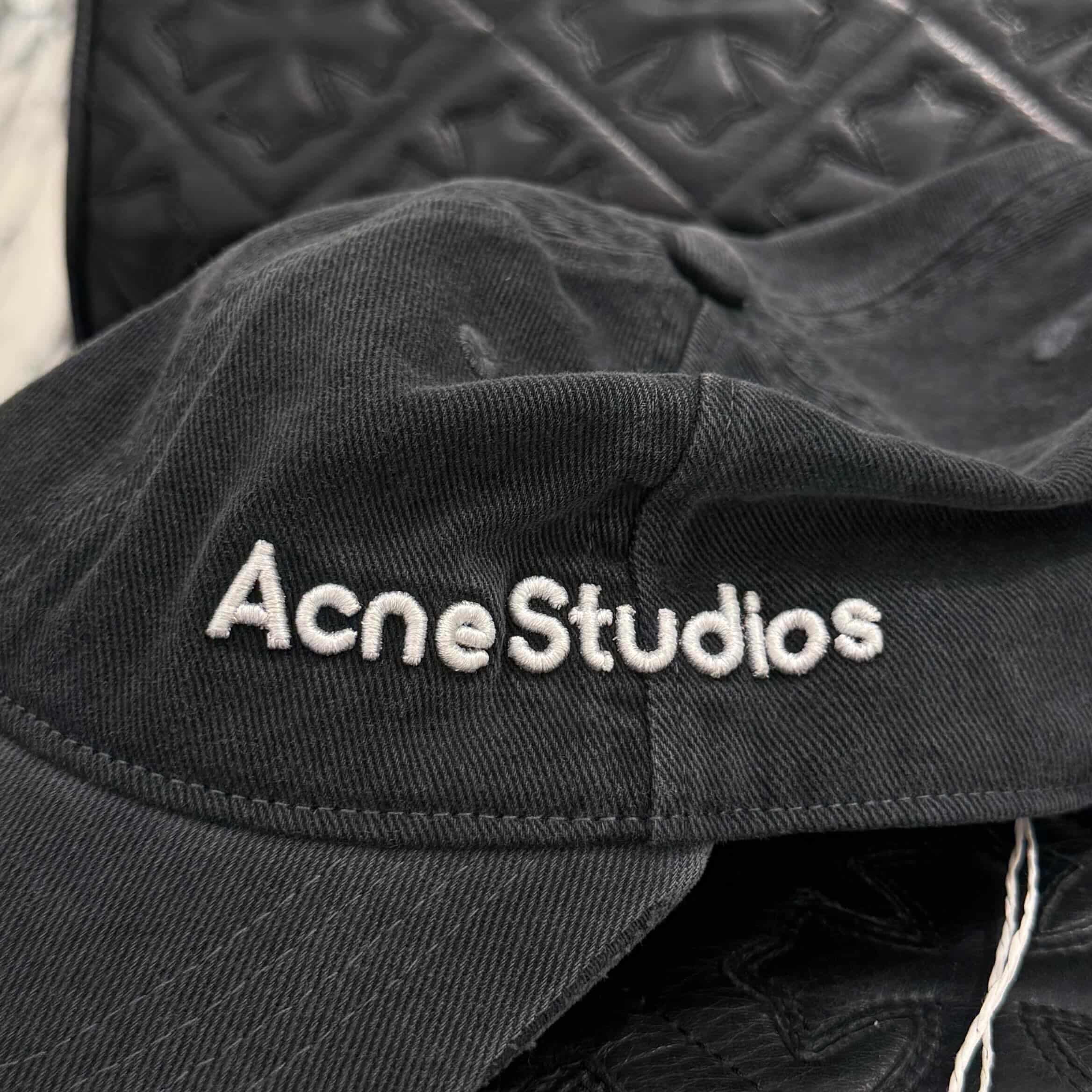 Acne Studios × Kappa Twill Logo Cap SP-UX-HATS000013 Size ONE SIZE