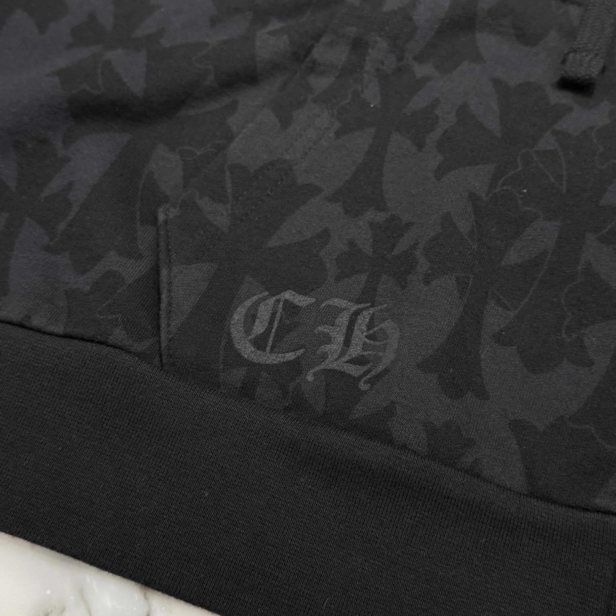 CHROME HEARTS 2024SS Graveyard Cemetery Cross Zip Up Hoodie Size M クロムハーツ グレイブヤード セメタリークロス ジップアップフーディ サイズM