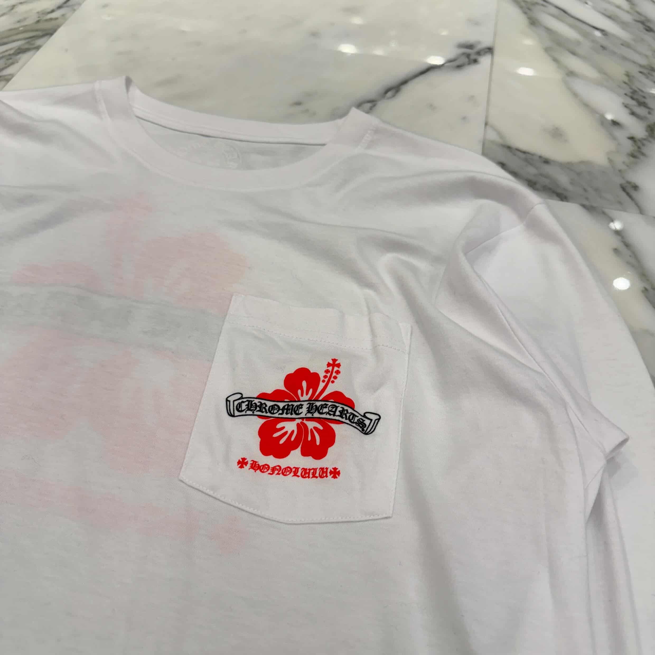 CHROME HEARTS Honolulu Limited Back Scroll Logo Long Sleeve Tee Size L クロムハーツ ホノルル限定 バックスクロールロゴ ロングスリーブTシャツ サイズL