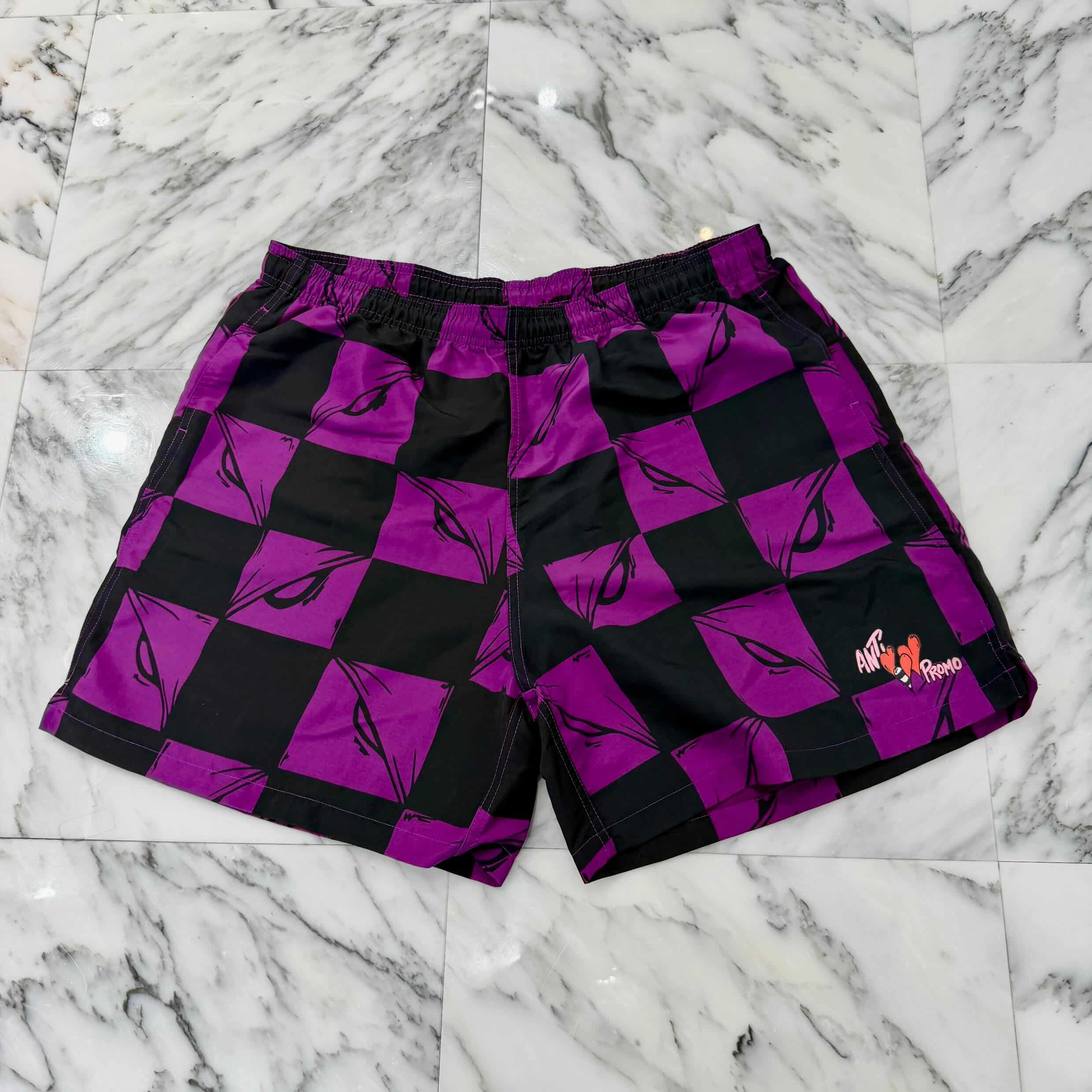 MATTY BOY Las Vegas Limited Anti Promo 99eyes Nylon Shorts Size XXL マッティボーイ ラスベガス限定 アンチプロモ 99eyes ナイロンショーツ サイズXXL