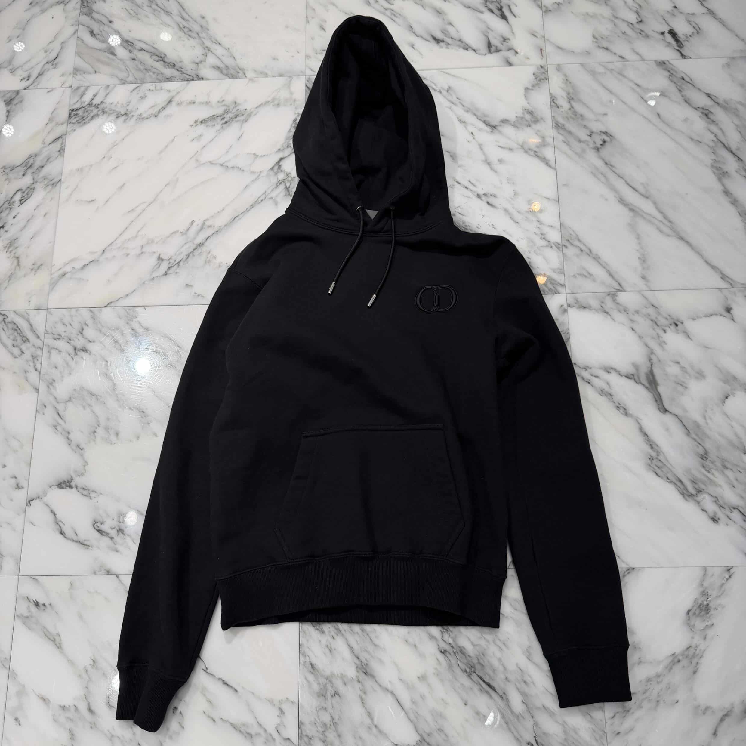 DIOR 2024AW CD Icon Embroidery Pullover Hoodie 113J398A0531 Size S ディオール CDアイコン刺繍 プルオーバーフーディー サイズS
