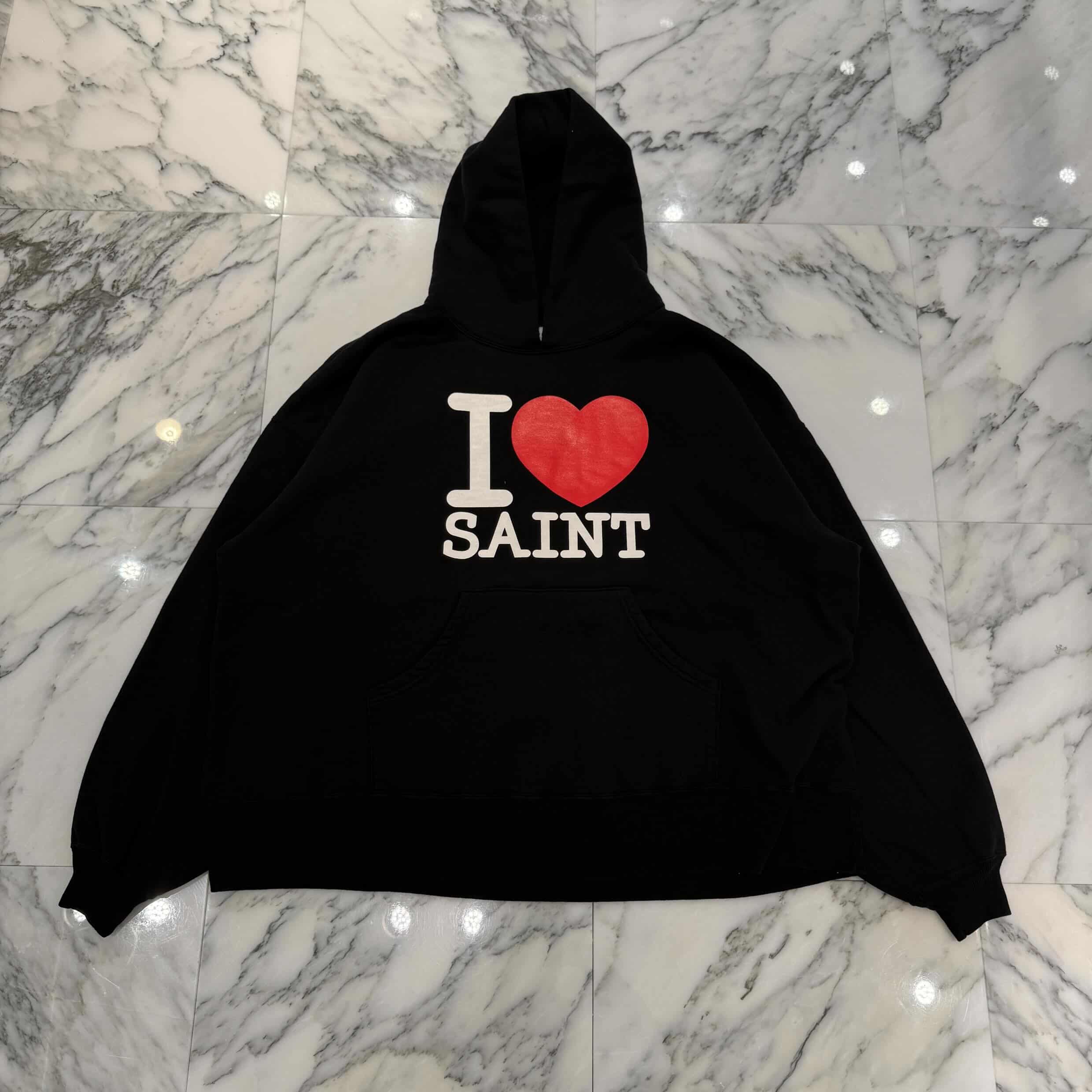 SAINT Mxxxxxx 2026SS "I LOVE SAINT" Pullover Hoodie SM-MK8-0000-057 Size XXL セントマイケル ”アイ・ラブ・セイント” プルオーバーフーディー サイズXXL