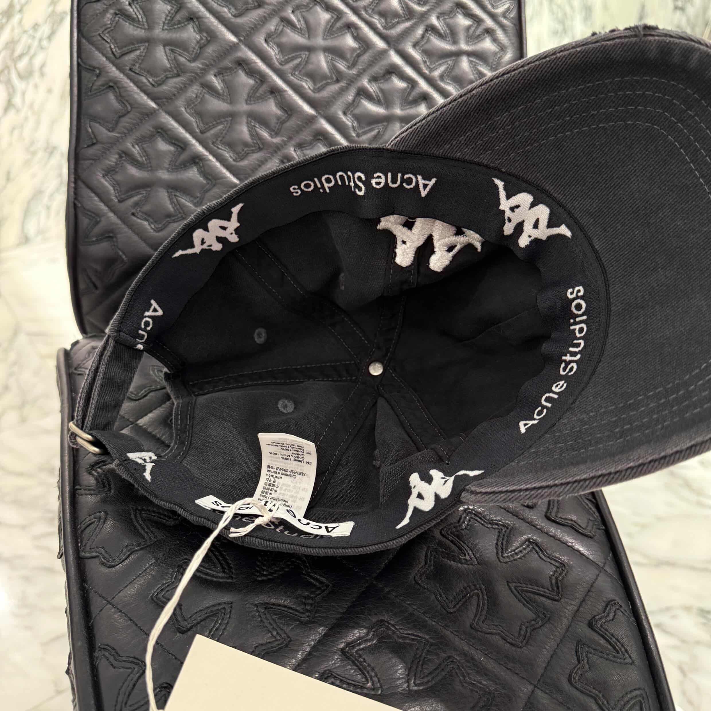 Acne Studios × Kappa Twill Logo Cap SP-UX-HATS000013 Size ONE SIZE(59cm) アクネストゥディオズ×カッパ カッパ ツイルロゴ ベースボールキャップ サイズONE SIZE(59cm)