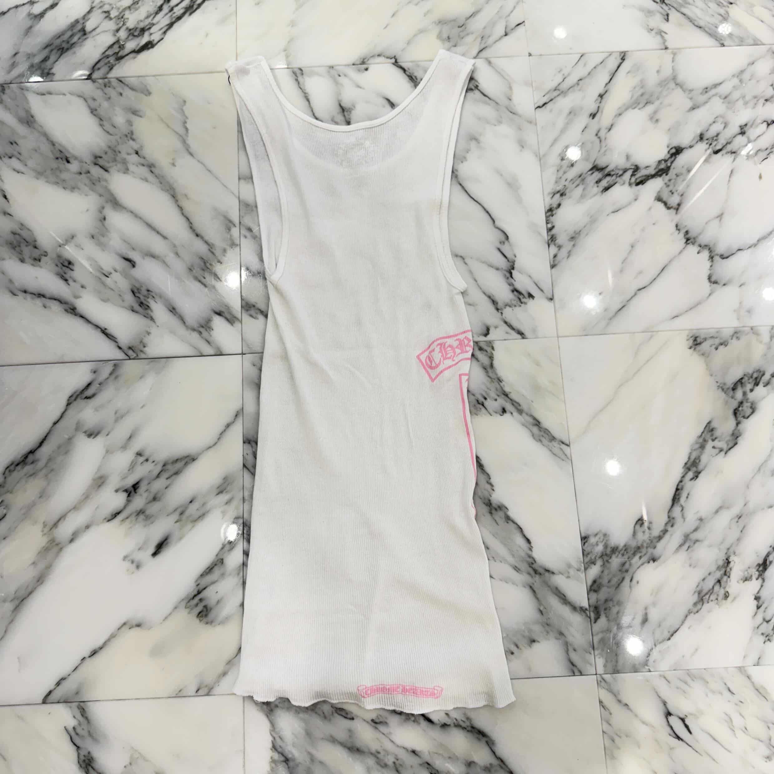 CHROME HEARTS 2025SS Vertical Side Logo Tank Top Size XL クロム