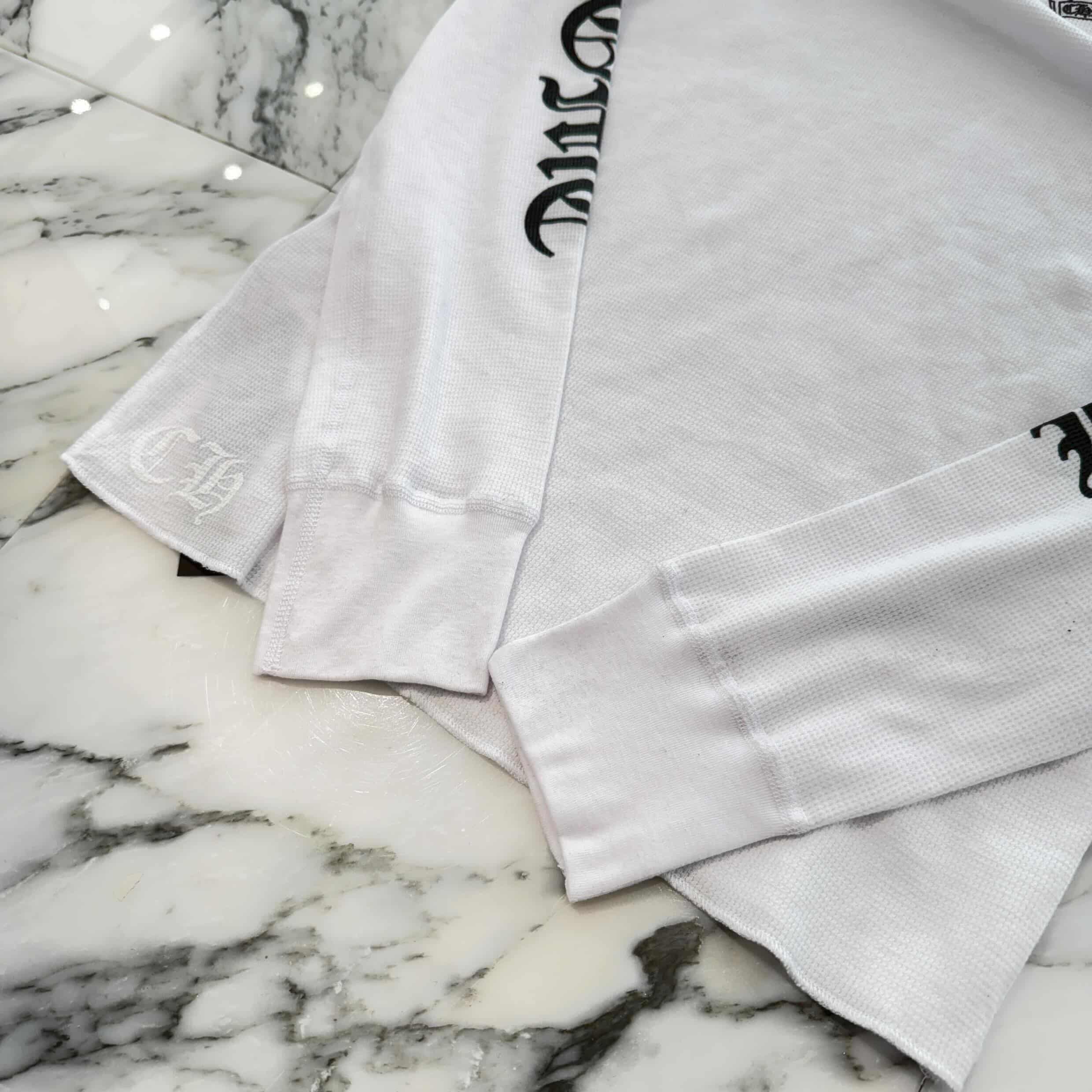 CHROME HEARTS 2025SS Scroll Label Arm Logo Print Thermal Long Sleeve Tee Size L クロムハーツ スクロールラベル アームロゴプリント  サーマル ロングスリーブ Tシャツ サイズL