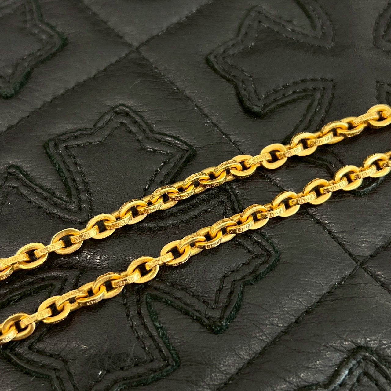 CHROME HEARTS 22K Paper Chain Necklace 20 Inch クロムハ―ツ 22K ペーパーチェーン ネックレス サイズ20インチ