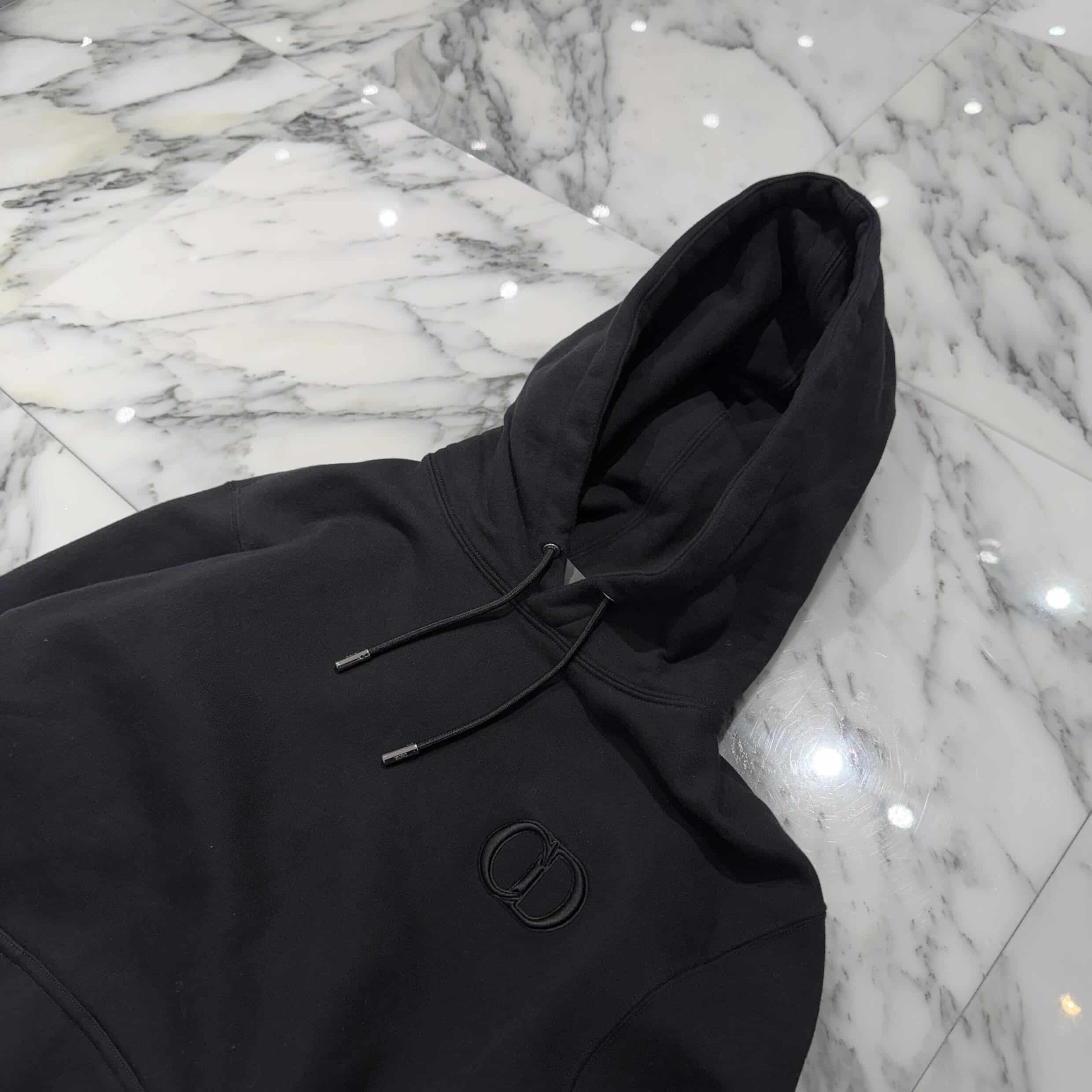 DIOR 2024AW CD Icon Embroidery Pullover Hoodie 113J398A0531 Size S ディオール CDアイコン刺繍 プルオーバーフーディー サイズS