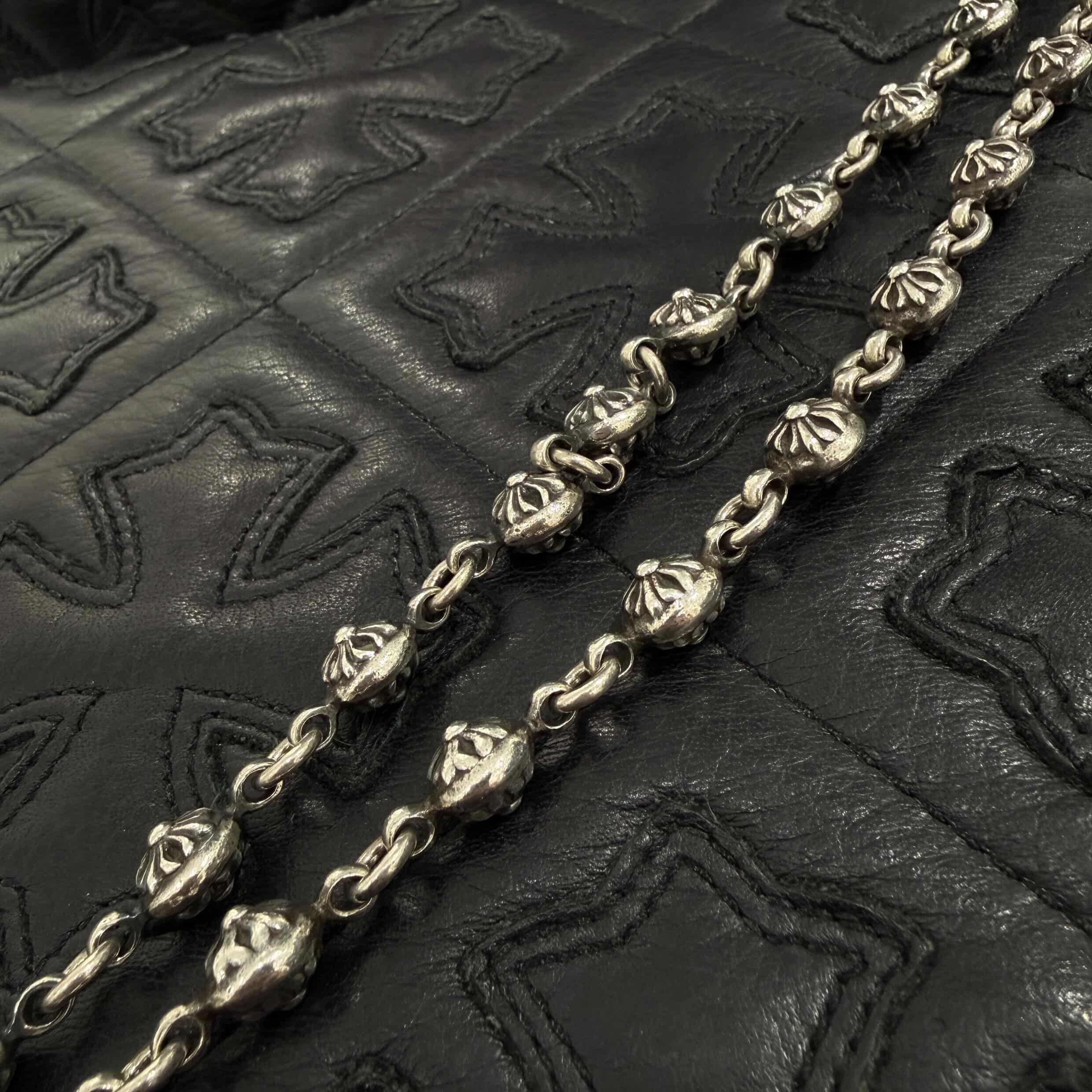 CHROME HEARTS 1 CLIP Cross Ball Wallet Chain クロムハーツ 1クリップ クロスボール ウォレットチェーン