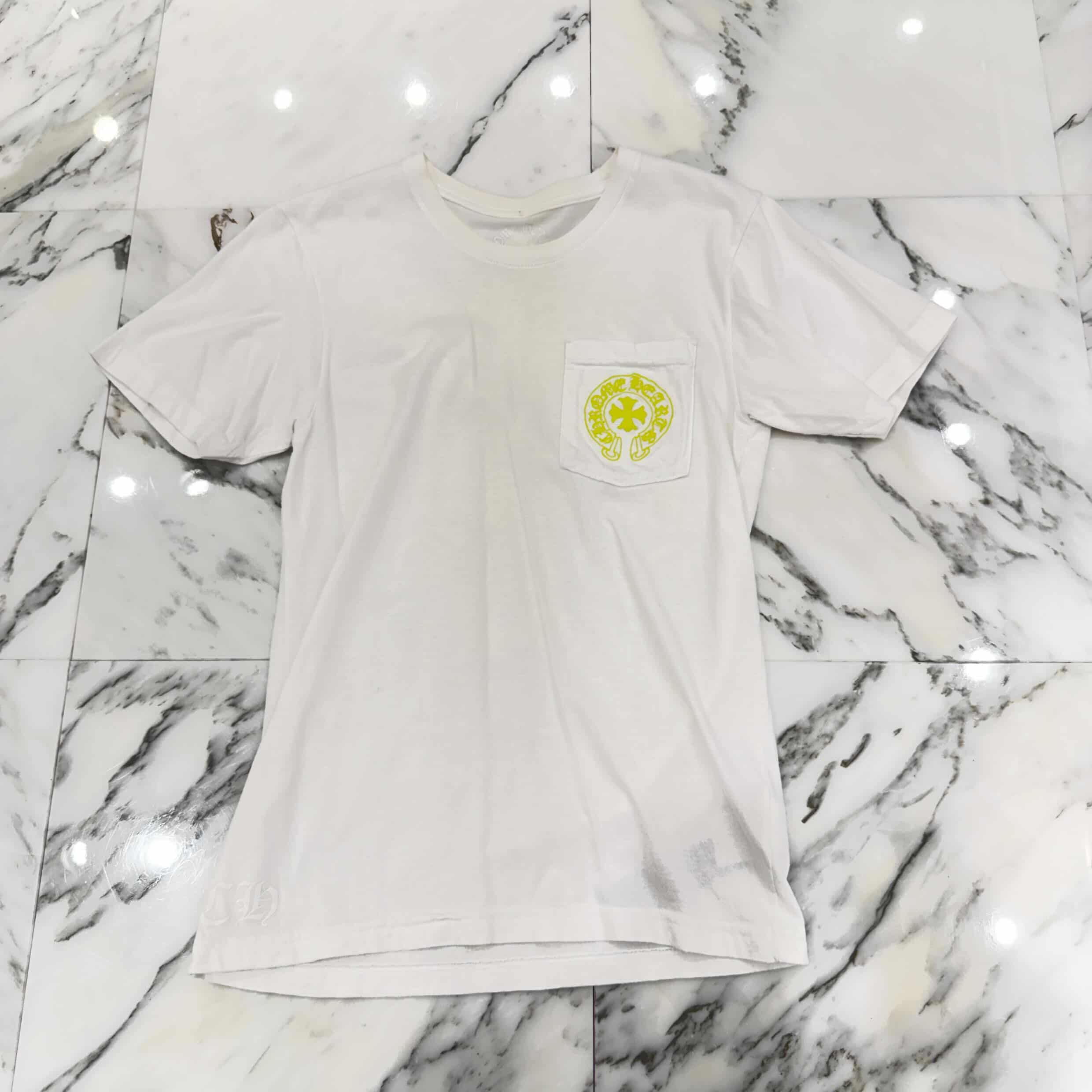 CHROME HEARTS Made In Hollywood Vertical Logo Tee Size S クロムハーツ メイドインハリウッド ヴァーティカルロゴ Tシャツ サイズS