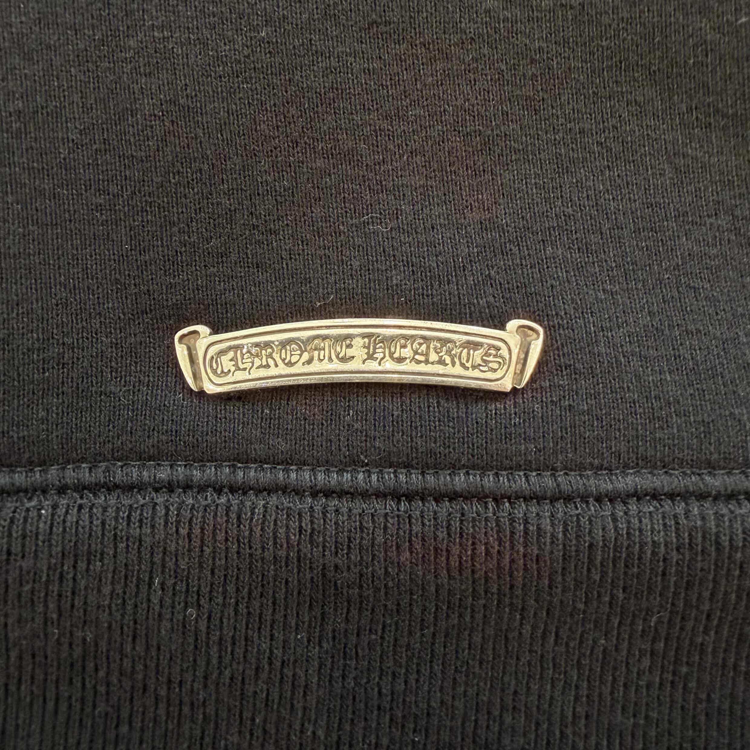 CHROME HEARTS 2025SS Y NOT Cemetery Cross Applique Embroidery Pullover Hoodie Size XL クロムハーツ ワイノット セメタリークロス アップリケ刺繡 プルオーバーフーディ サイズXL