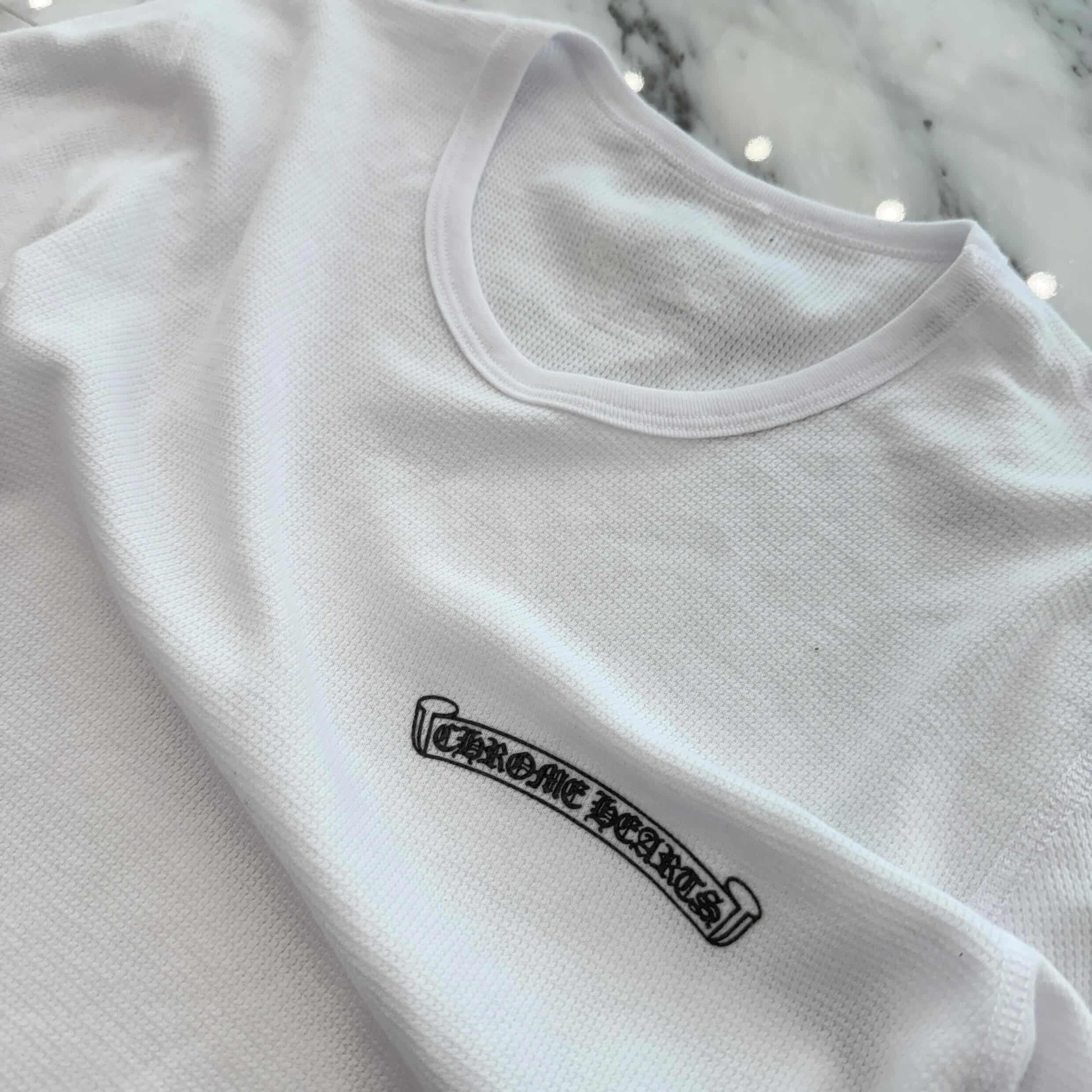 CHROME HEARTS 2025SS Scroll Label Arm Logo Print Thermal Long Sleeve Tee Size L クロムハーツ スクロールラベル アームロゴプリント  サーマル ロングスリーブ Tシャツ サイズL