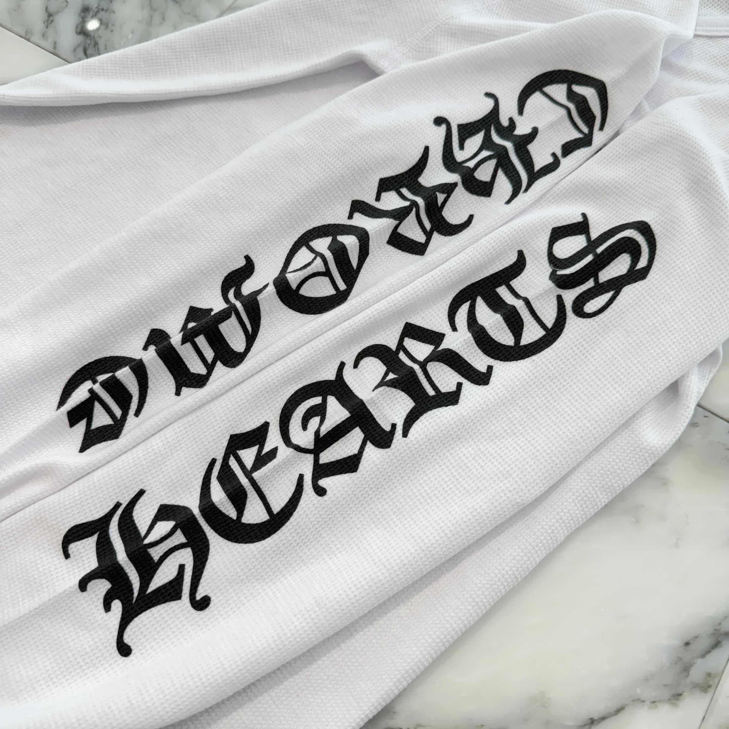 CHROME HEARTS 2025SS Scroll Label Arm Logo Print Thermal Long Sleeve Tee Size L クロムハーツ スクロールラベル アームロゴプリント  サーマル ロングスリーブ Tシャツ サイズL