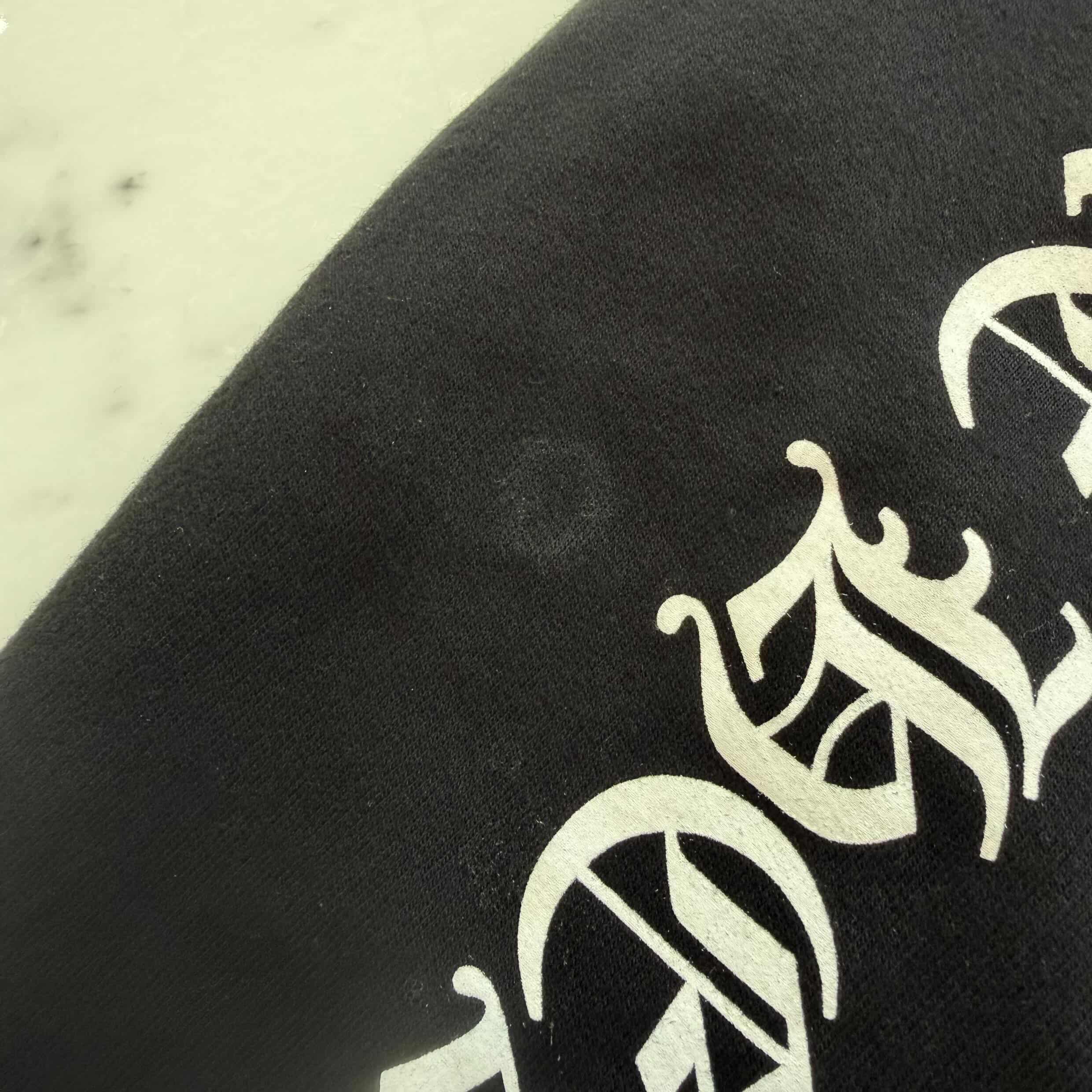 CHROME HEARTS Back Scroll Label Logo Zip Up Hoodie Size XL クロムハーツ バックスクロールラベルロゴジップアップフーディ サイズXL